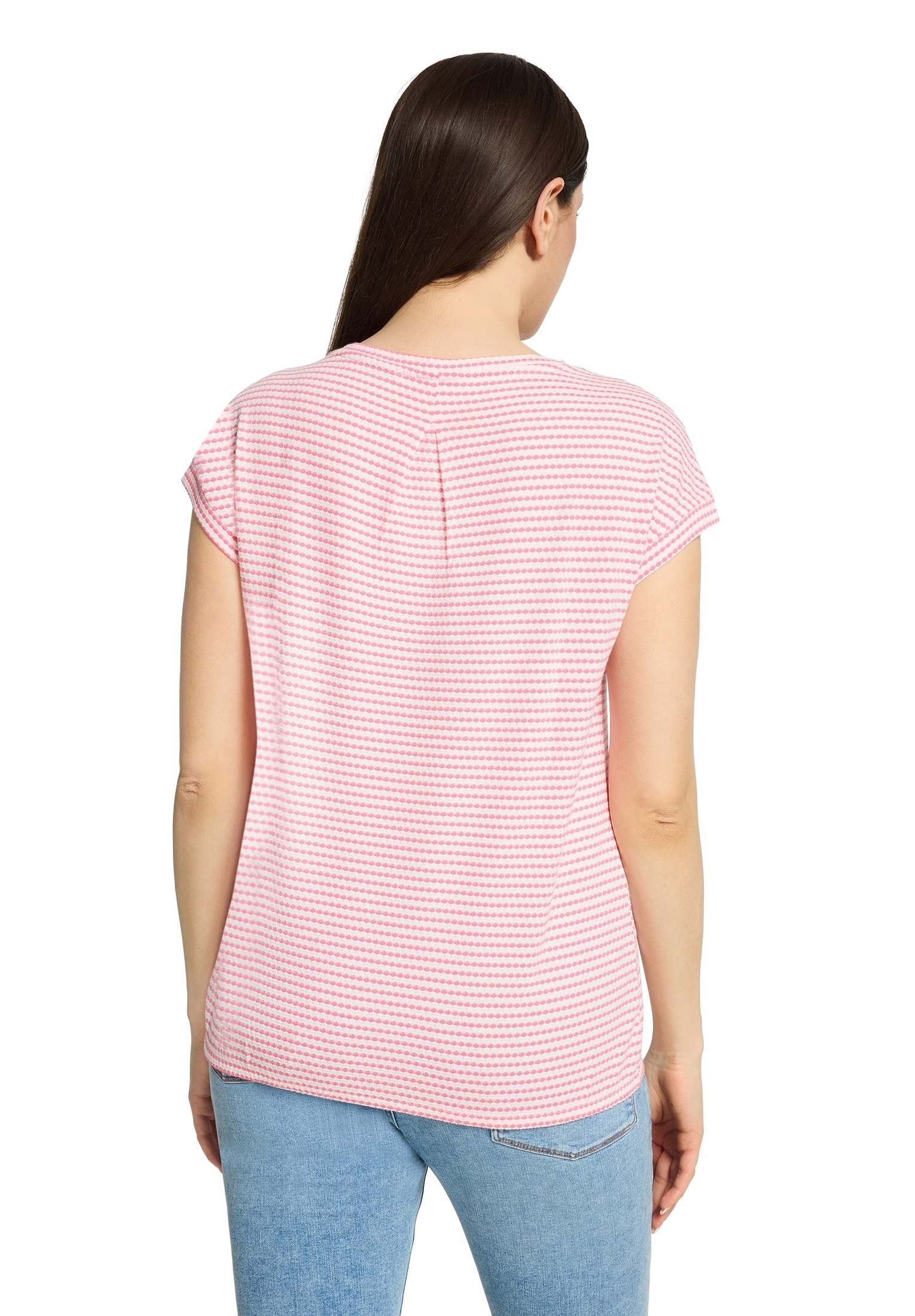 Betty&Co Rundhalsshirt »Casual-Shirt mit Gummizug«