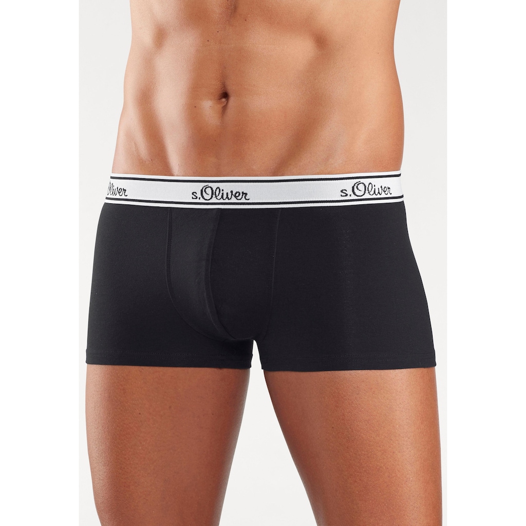 s.Oliver Boxershorts, (Packung, 3 St.)