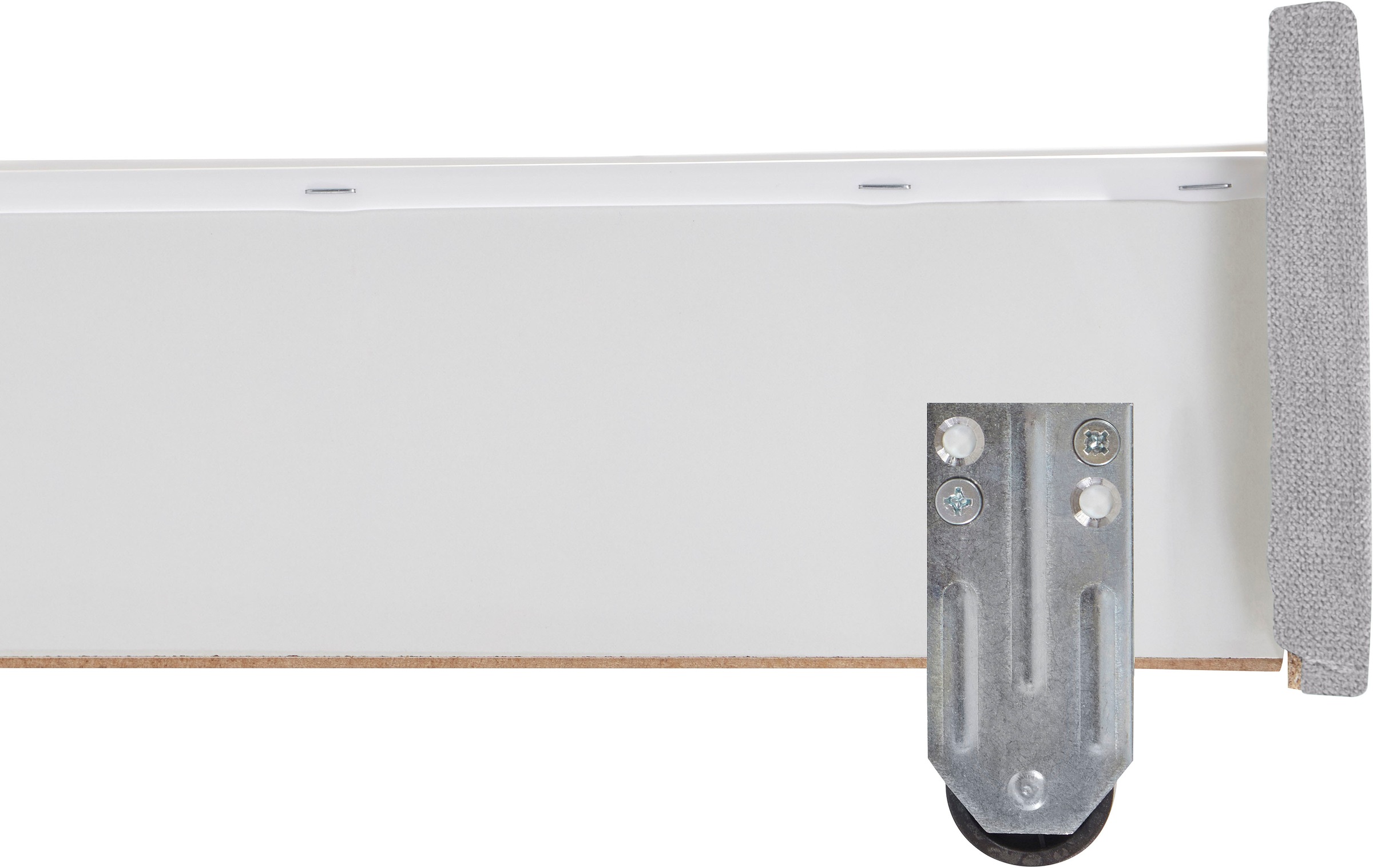 INOSIGN Boxbett »Luan«, Schubkästen, LED-Beleuchtung und Topper, in Breite 120 cm und 180 cm