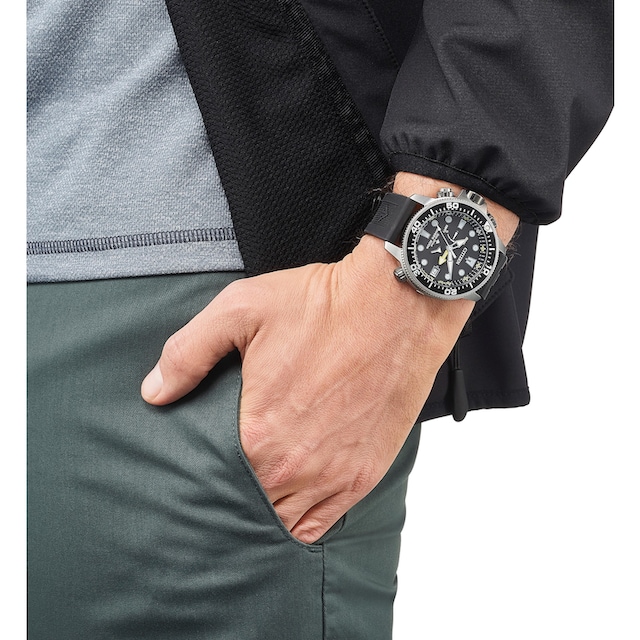 Citizen Taucheruhr »Promaster Verlängerungsband), Aqualand Solar 2 200m, mit shoppen tlg., BN2036-14E«, Eco-Drive (Set, bei online OTTO