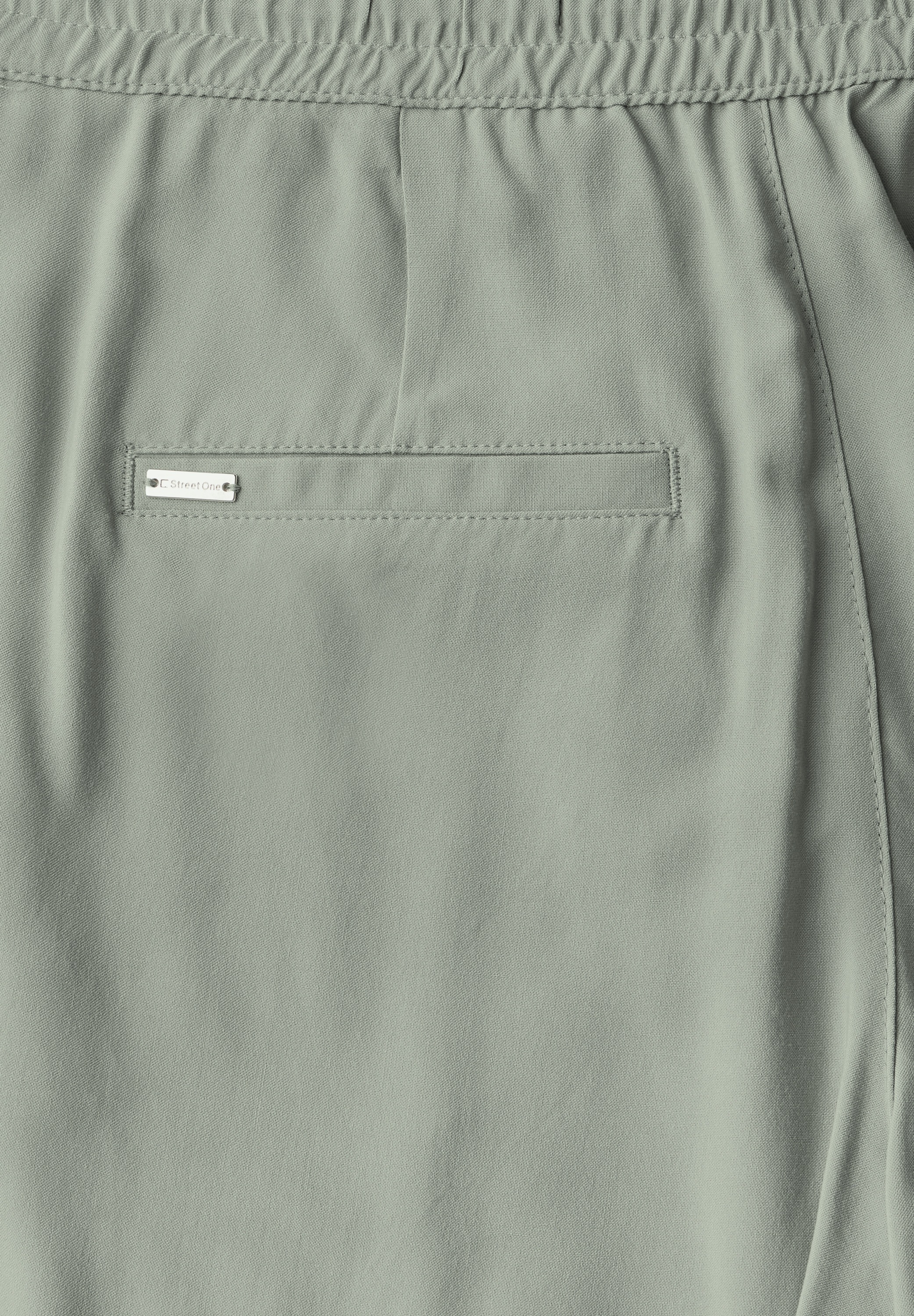STREET ONE Stoffhose »Style Emee«, Sommerhose mit elastischem Bund mit Tunnelzug