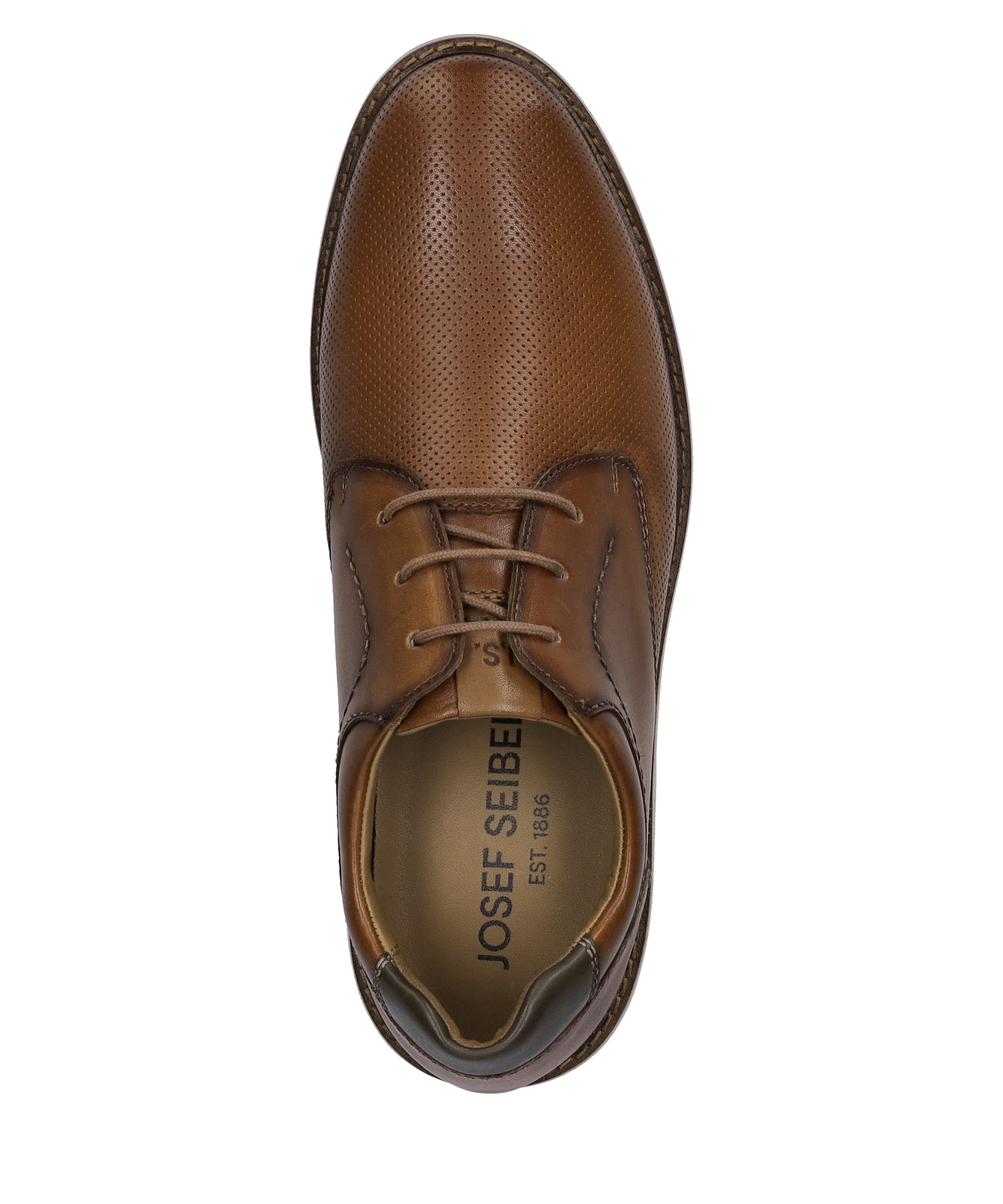 Josef Seibel Schnürschuh »Stuart 02, camel-kombi«