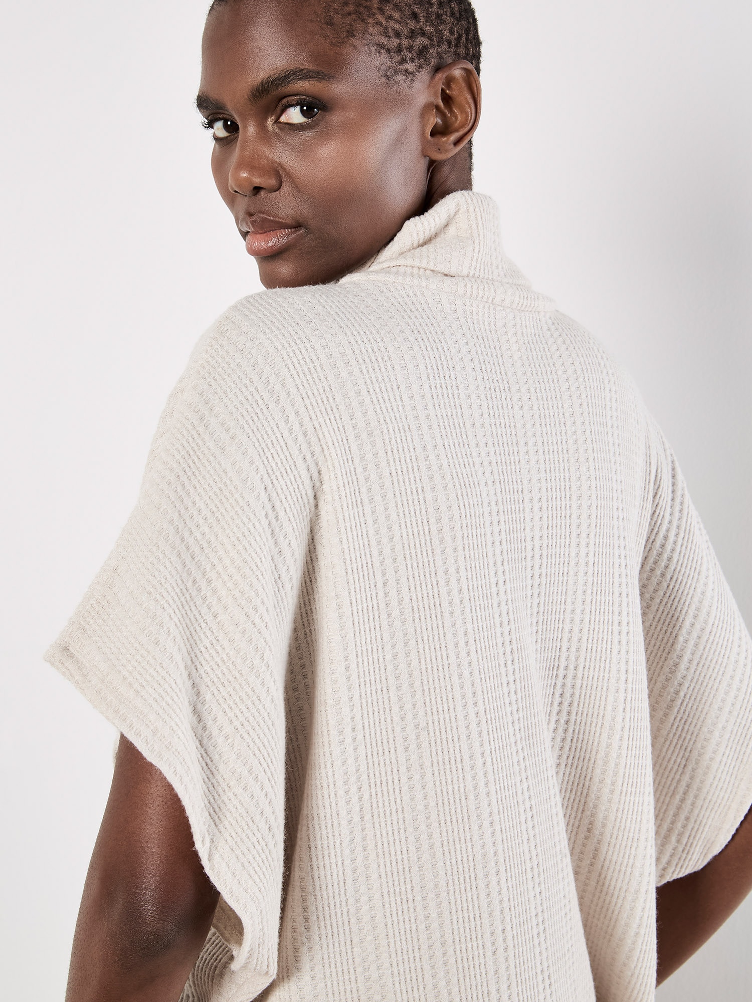 Apricot Fledermauspullover »Pullover« mit Waffeloptik