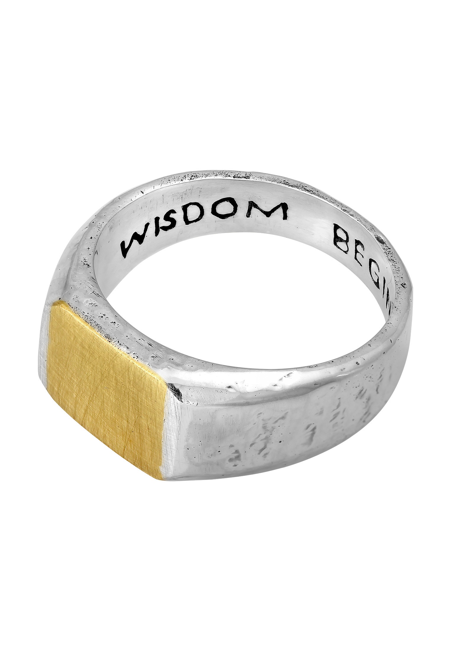 HAZE & GLORY Siegelring »Ring Siegelring - Wisdom 925 Sterling Silber«