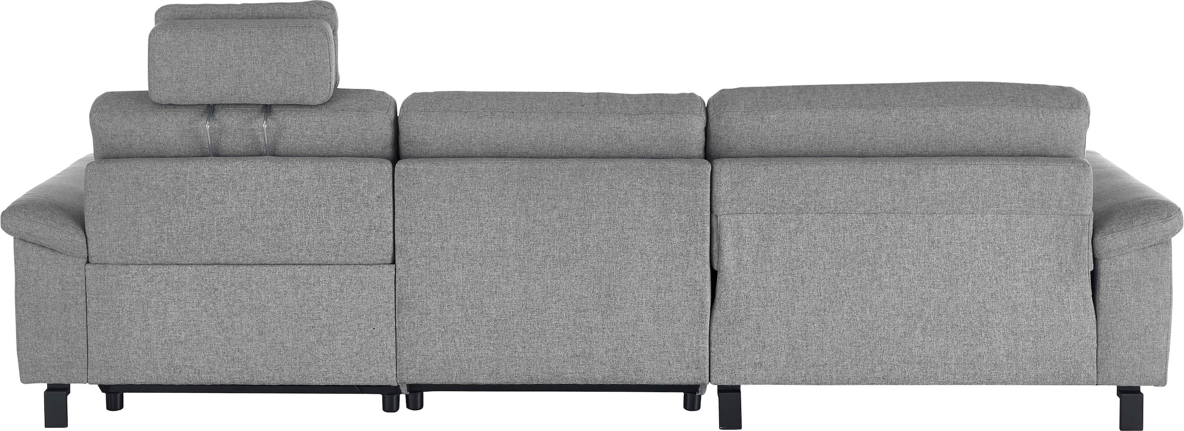 3C Candy Ecksofa »Mainau L-Form«, Relaxfunktion im 1,5-Sitzer, motorische Schlaffunktion in Longchair