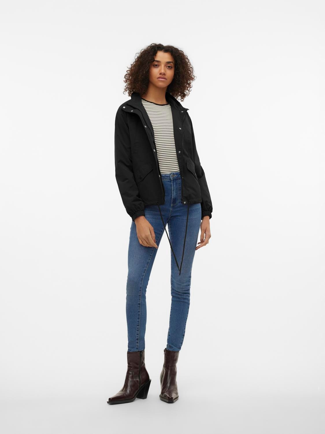 Vero Moda Parka »VMSIRI SHORT PARKA JACKET«, ohne Kapuze