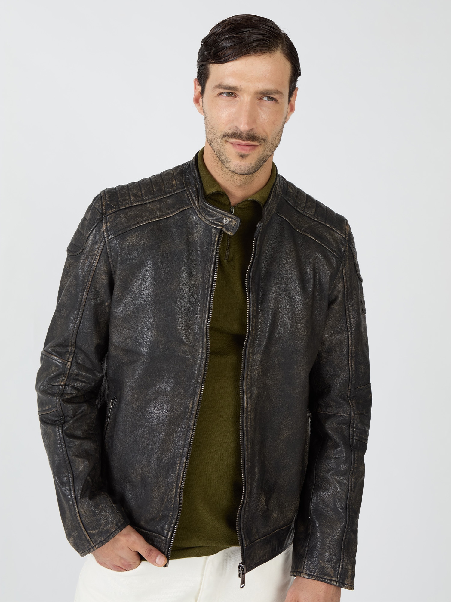 MUSTANG Lederjacke »Lederjacke 31025019«