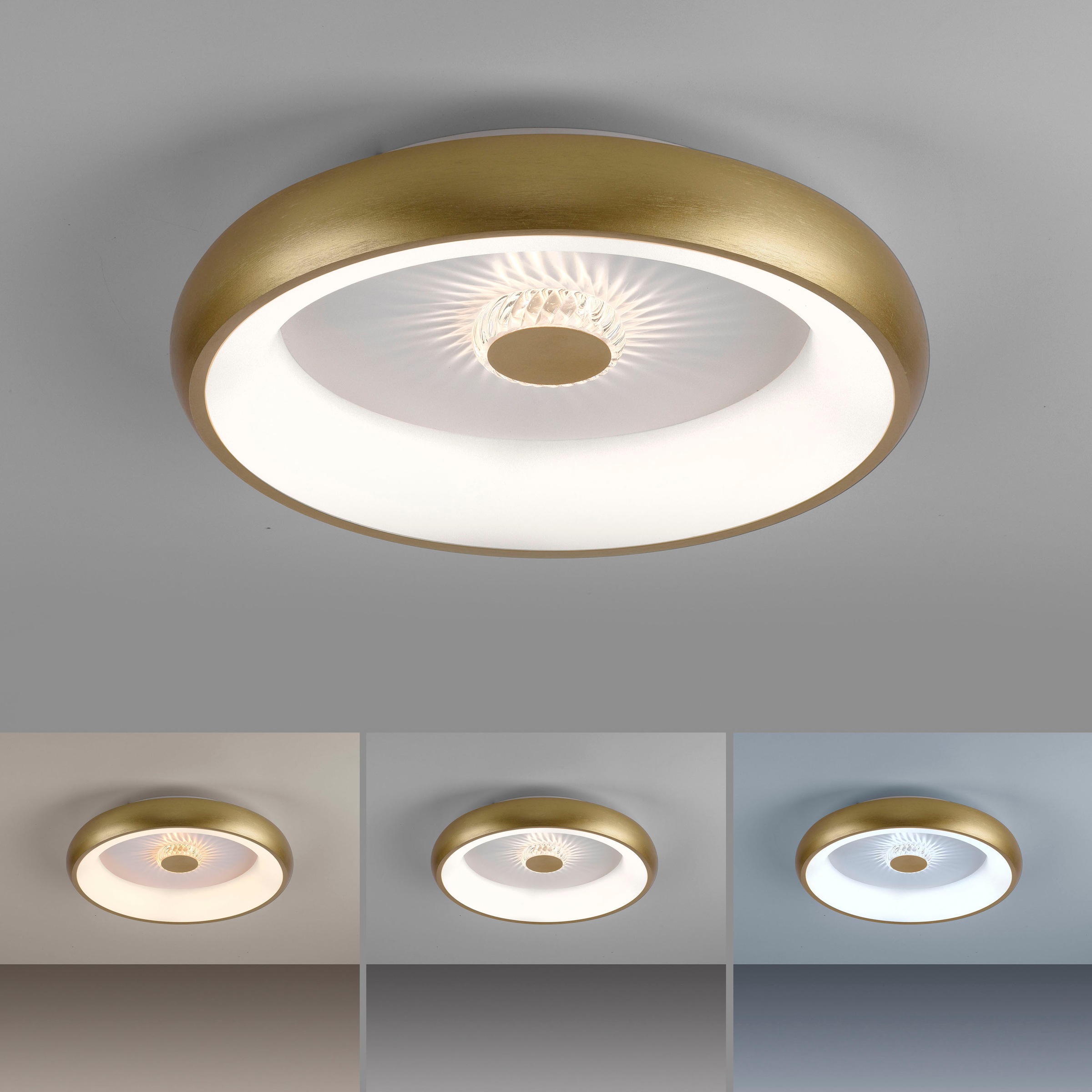 JUST LIGHT LED Deckenleuchte »VERTIGO«, 1 flammig, Leuchtmittel LED-Board | LED fest integriert