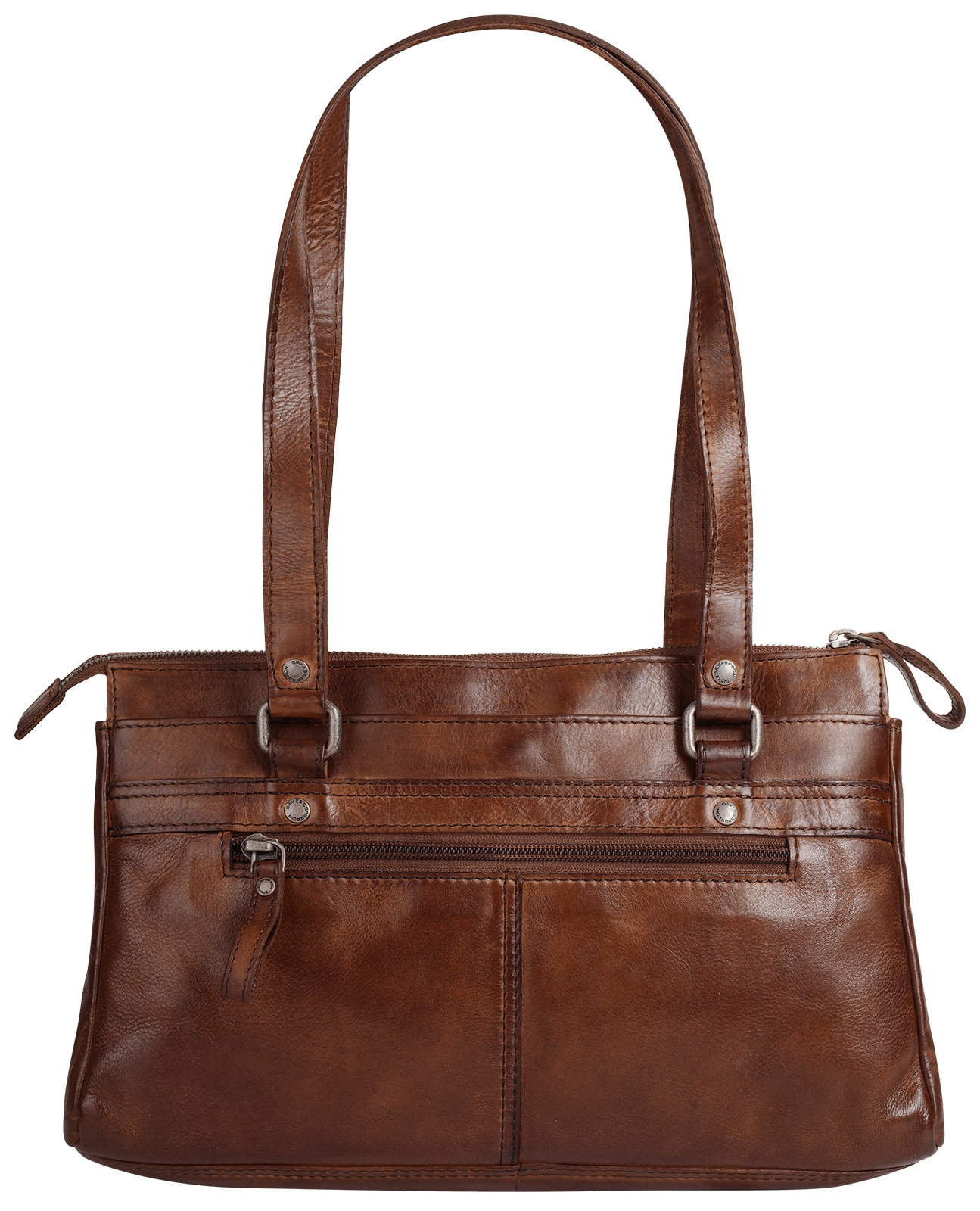 Spikes & Sparrow Henkeltasche »SPIKES & SPARROW Damen echt Leder« echt Leder
