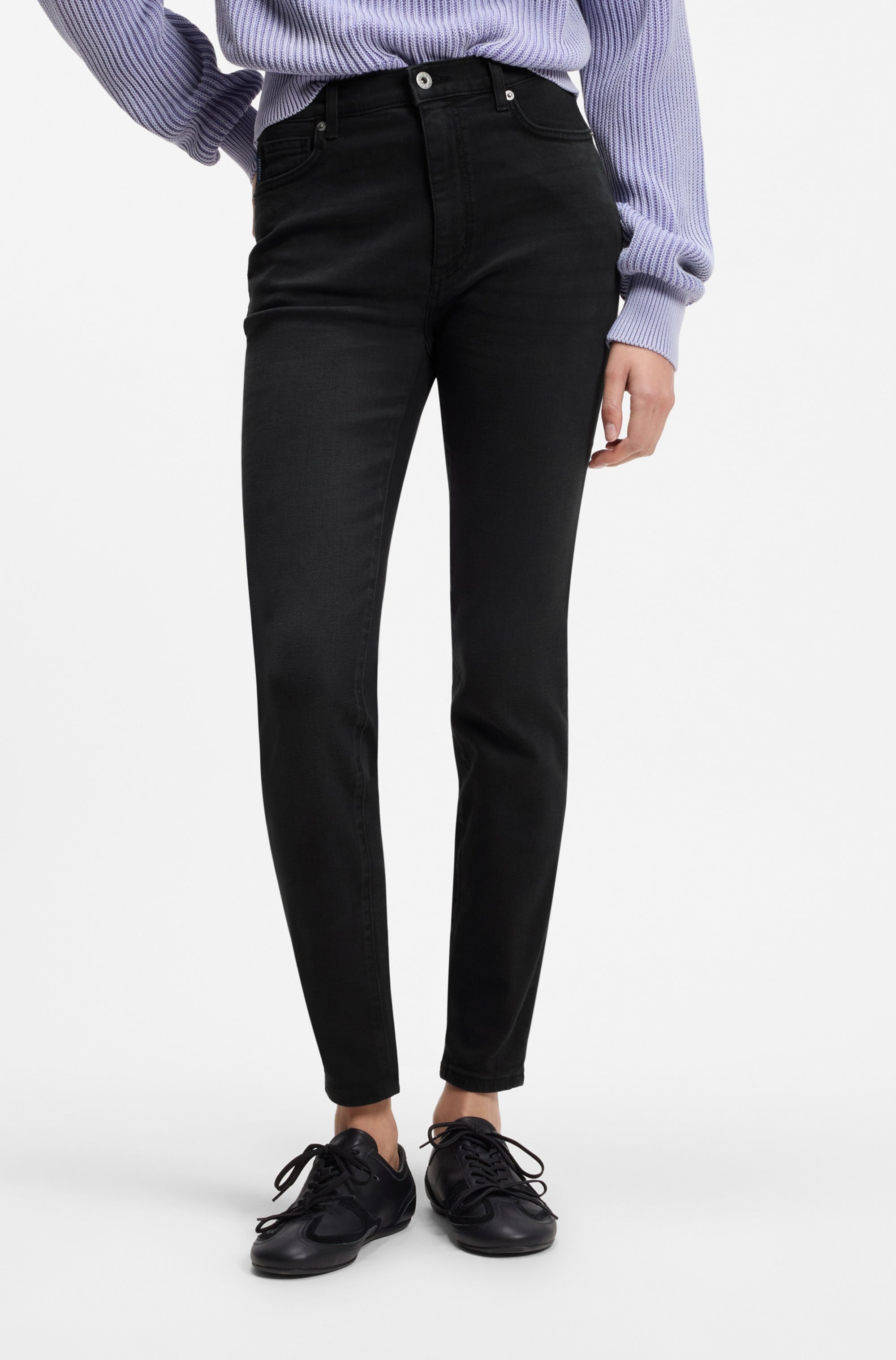 HUGO Blue Skinny-fit-Jeans »Malu« Skinny Fit mit mittlerer Leibhöhe