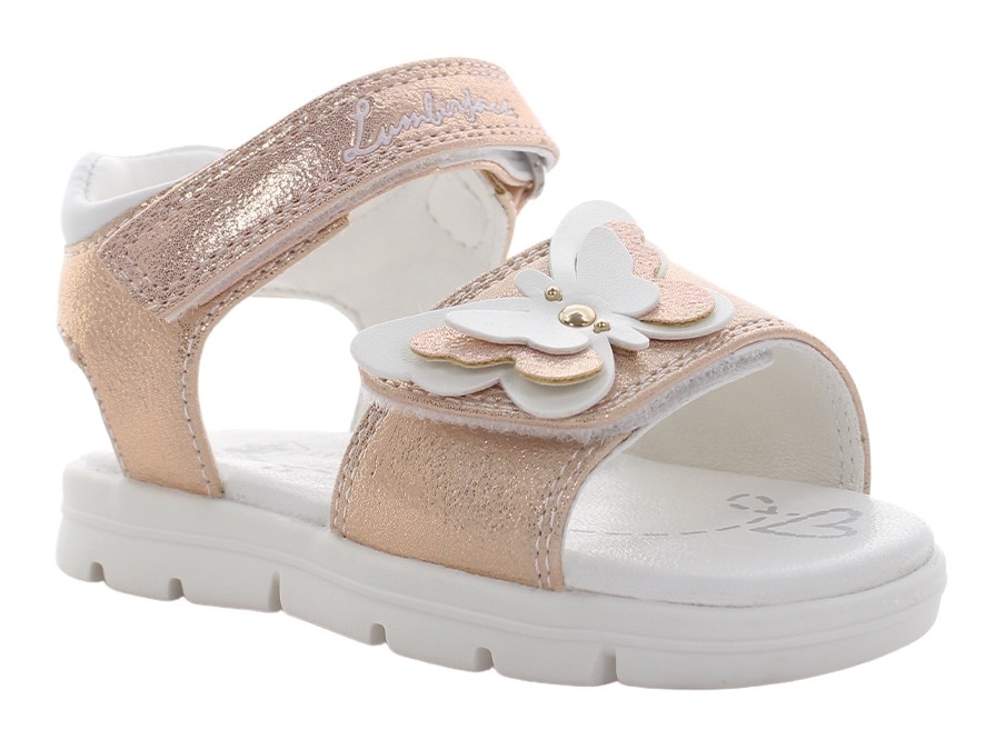 Sandale, Sommerschuh, Klettschuh, Sandalette, mit Schmetterling