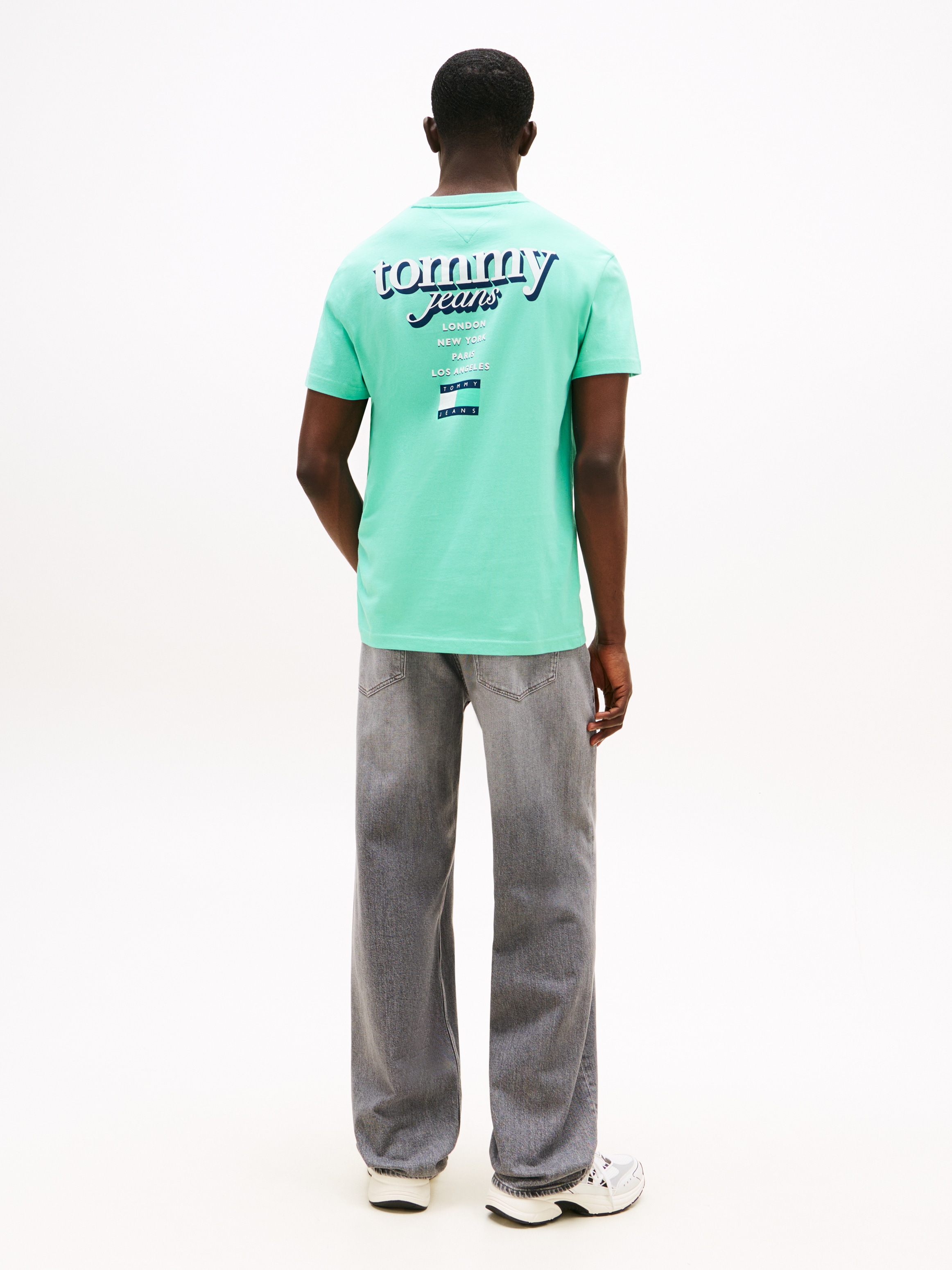 Tommy Jeans T-Shirt »TJM REG SIGNATURE CITY TEE«, mit großem Rückenprint