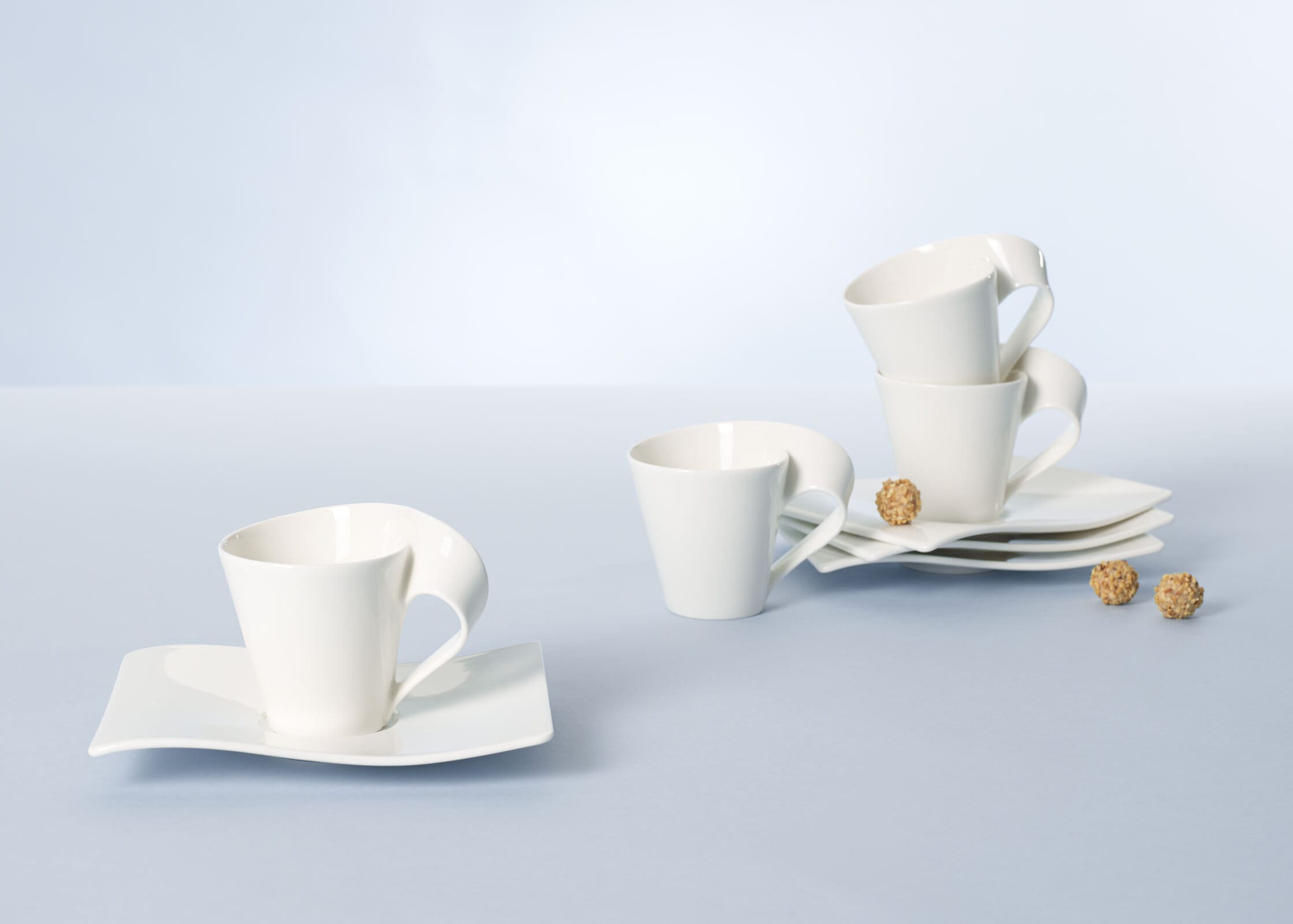 Villeroy & Boch Tasse »Cappuccinotasse NewWave Caffe 250 ml 6er Set weiß«
