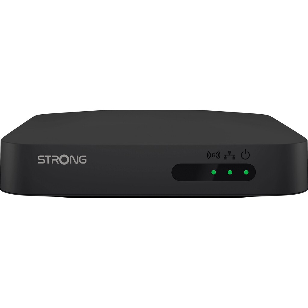 Strong Streaming-Box »LEAP-S1+«, 4K Android TV Box Netflix | Prime Video | Disney |Mit Zattoo Gutschein