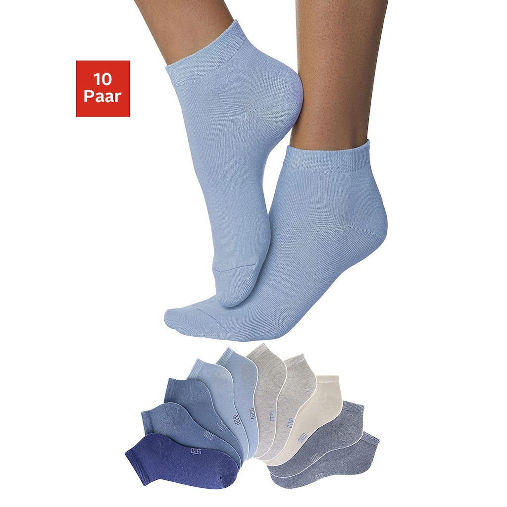 H.I.S Kurzsocken, (Set, 10 Paar)