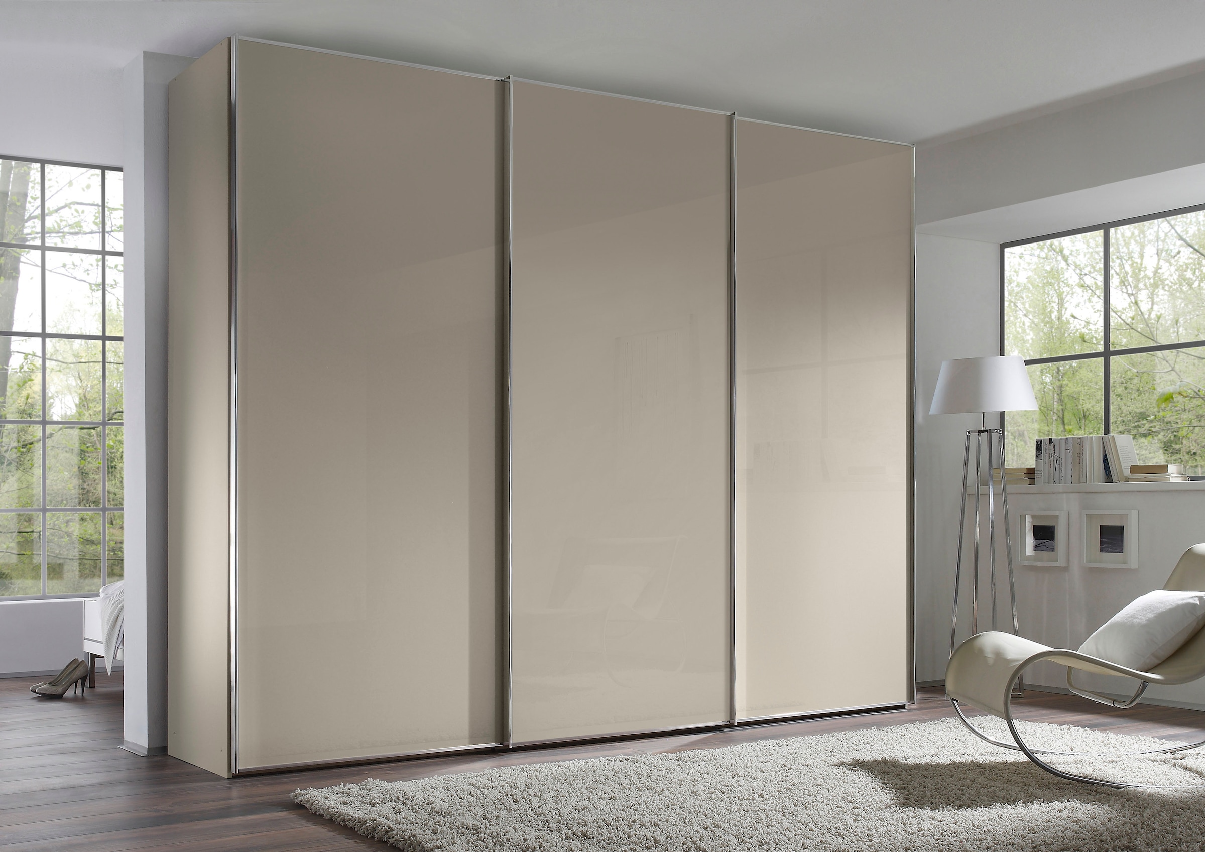 STAUD Schwebetürenschrank »Sinfonie Plus, edles Design in hochwertiger Qualität, Made in Germany« Mit vier verschiedenen Ausstattungsvarianten