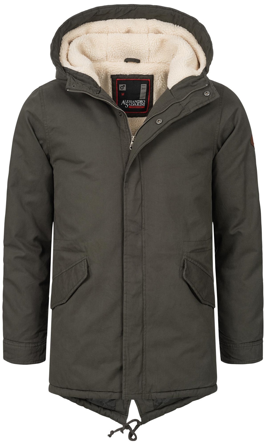 Winterjacke »A. Salvarini Herren Winter Parka AS138«