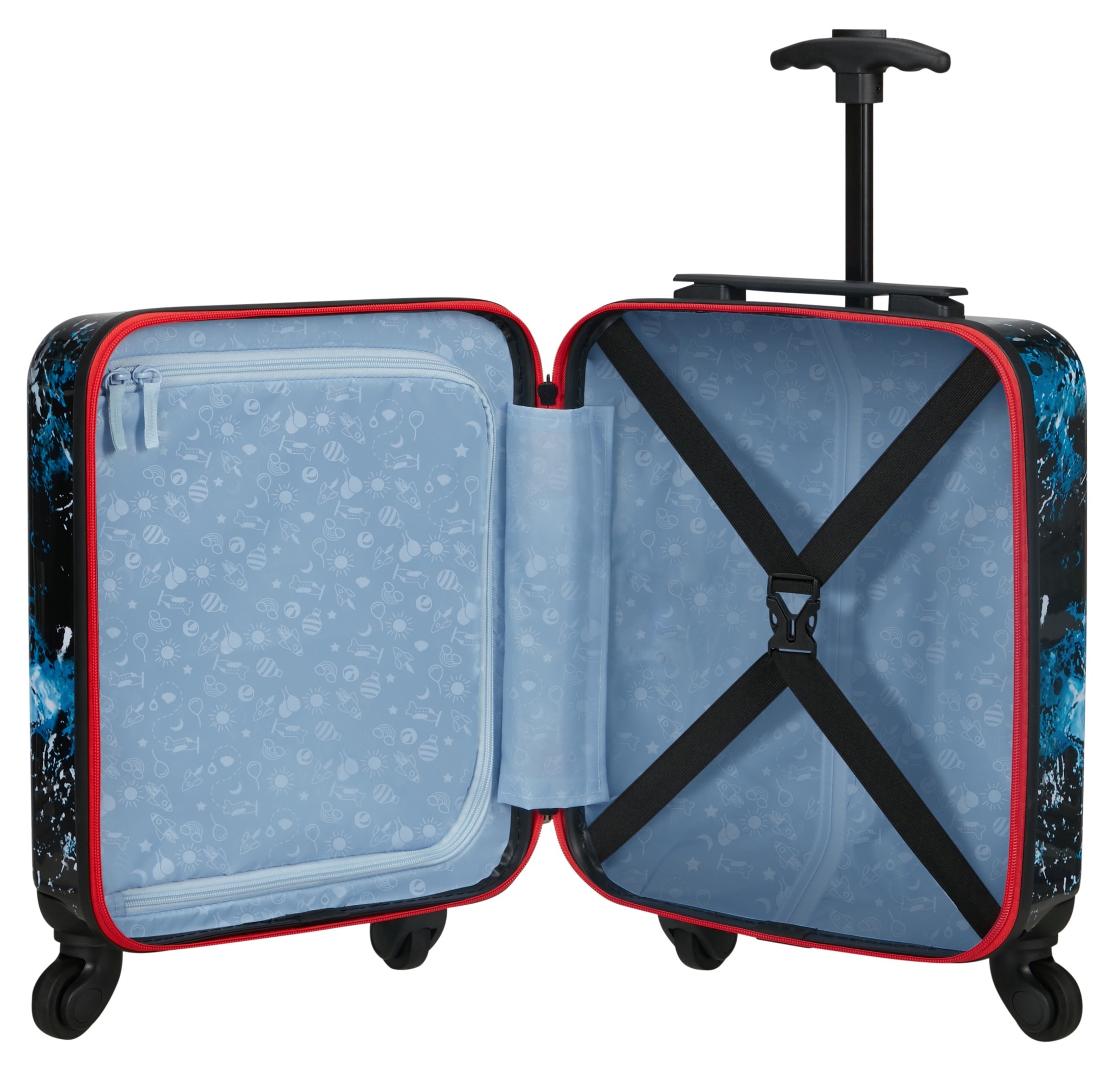 Samsonite Kinderkoffer »DAYDREAM MARVEL, Spiderman Mystery« 24 l 4 Rollen Kinder-Reisegepäck Kindertrolley