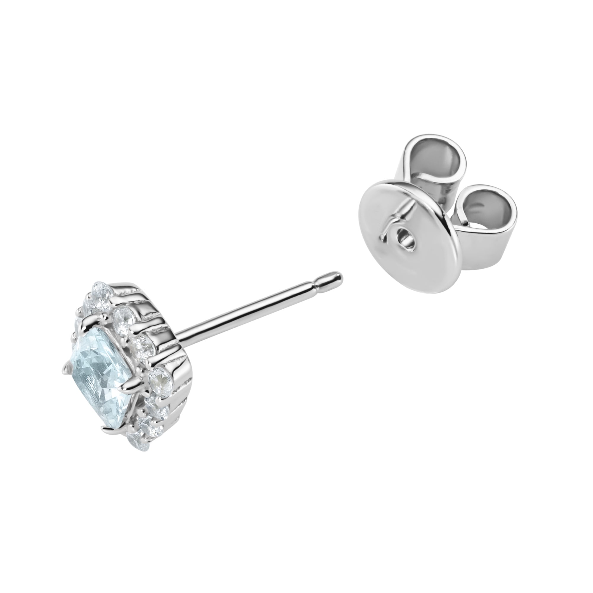 GIORGIO MARTELLO MILANO Paar Ohrstecker »Ohrstecker Ziersteine, Zirkonia weiß, Silber 925«