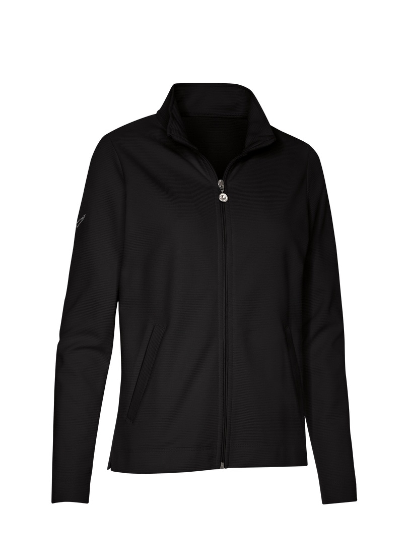 Trigema Sweatjacke »TRIGEMA Jacke mit funkelnden Strass-Steinen« 1 Stk.