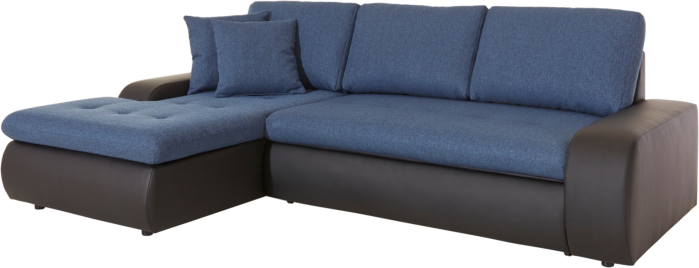TRENDMANUFAKTUR Ecksofa »Indie, modern und bequem, Materialmix, OTTOs Choice, L-Form«, wahlweise XL oder XXL
