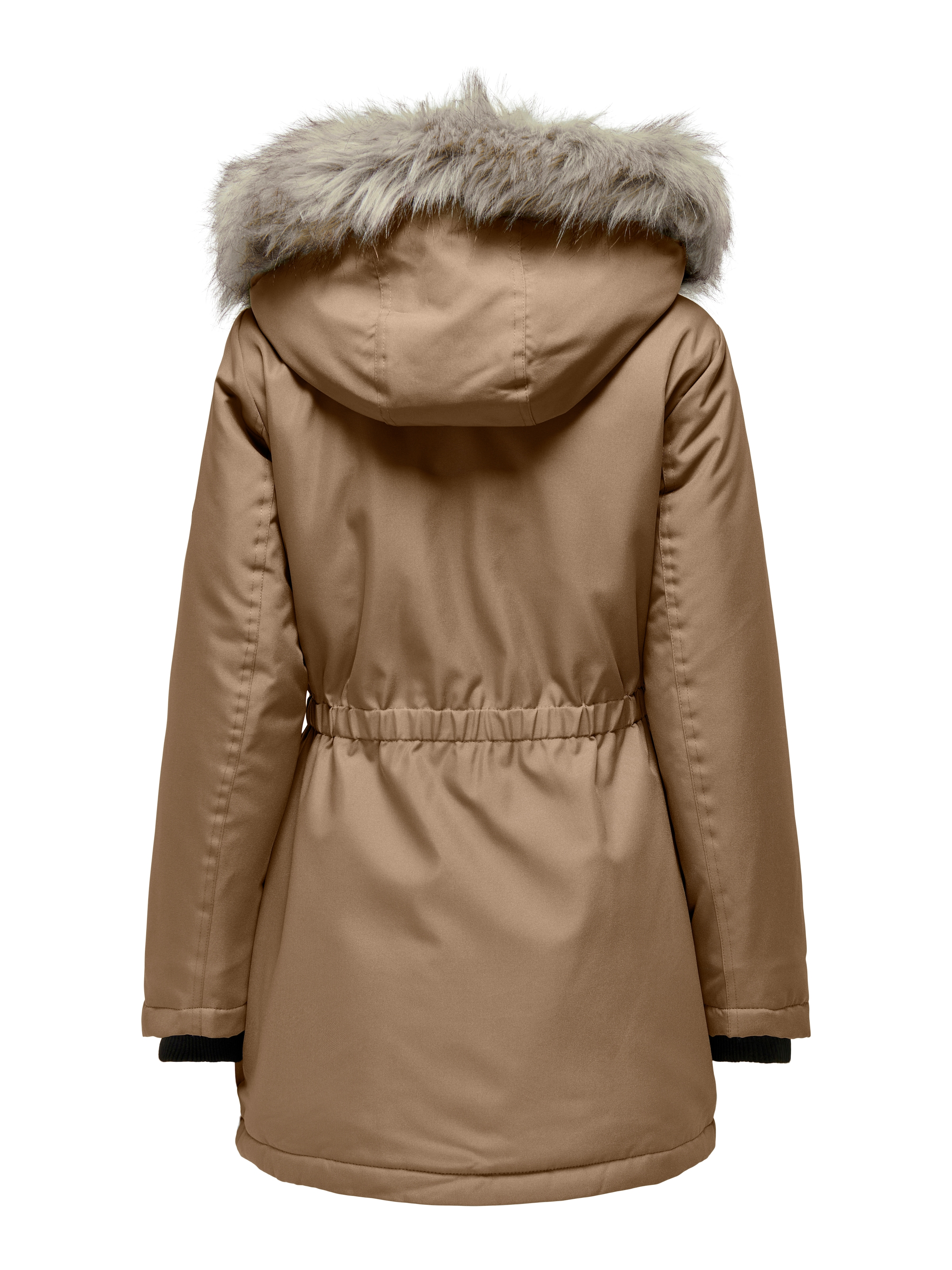 ONLY Parka »ONLIRIS FUR WINTER PARKA LIFE CC OTW« mit Kapuze Kunstfaser,