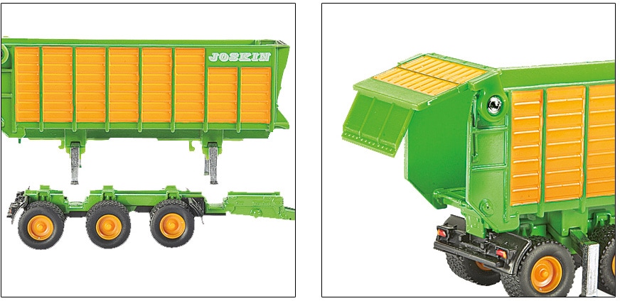 Siku Spielzeug-Traktor »SIKU Farmer, Deutz-Fahr Agrotron X720 (1848)«, mit Joskin Anhängerset