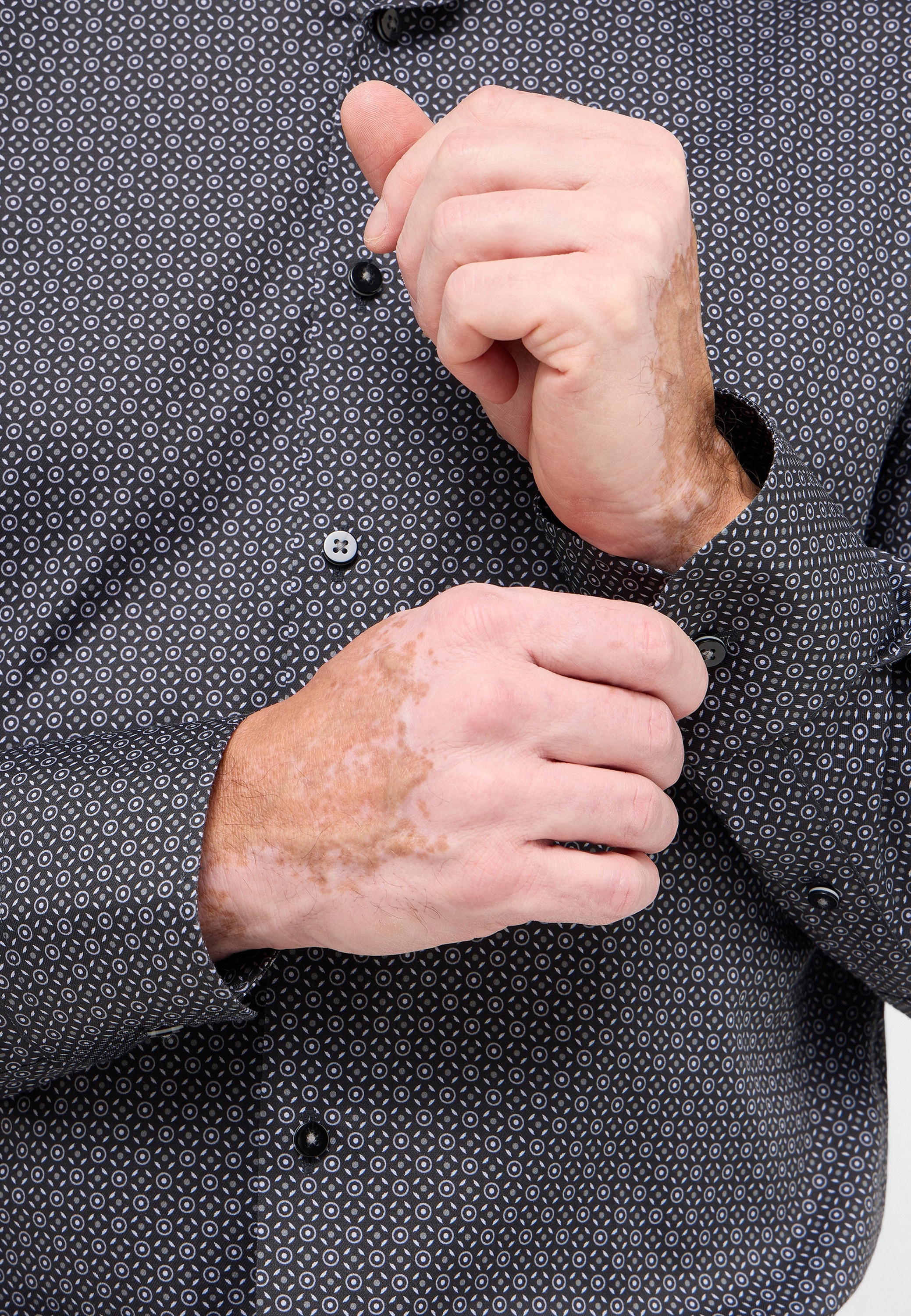 Eterna Langarmhemd »SLIM FIT«, NON IRON (bügelfrei)