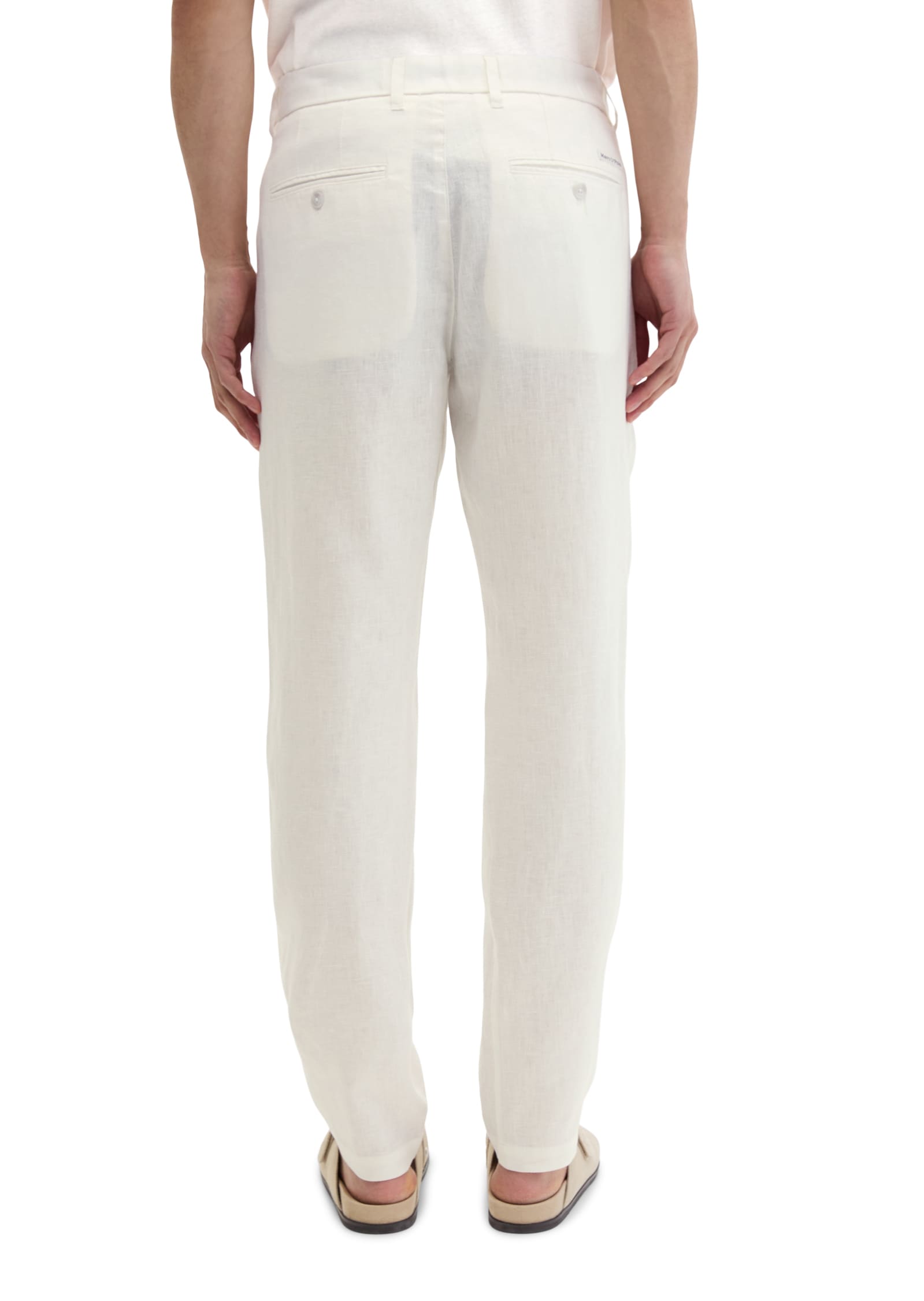 Marc O'Polo Leinenhose »Osby jogger pleats«