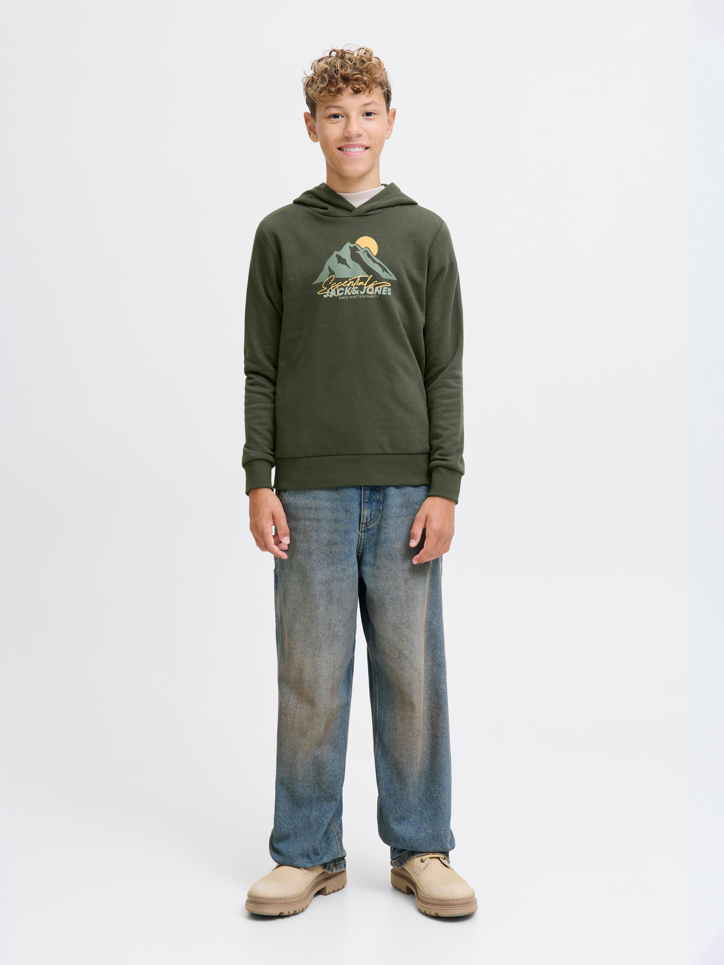 Jack & Jones Junior Kapuzensweatshirt »JJSUN SWEAT HOOD JNR«