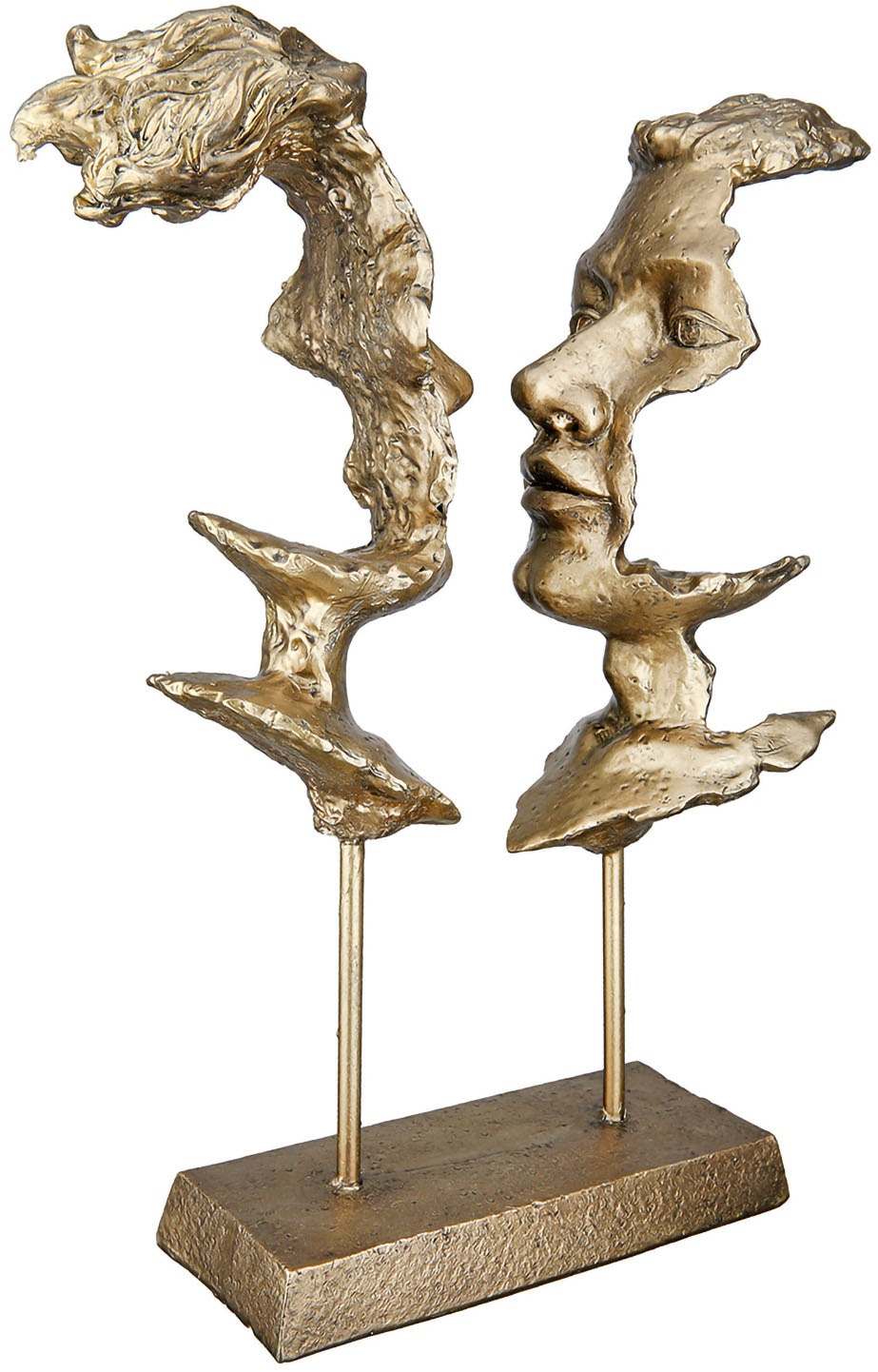Casablanca by Gilde Dekofigur »2 Gesichter auf Base "Soli" H. 31cm«