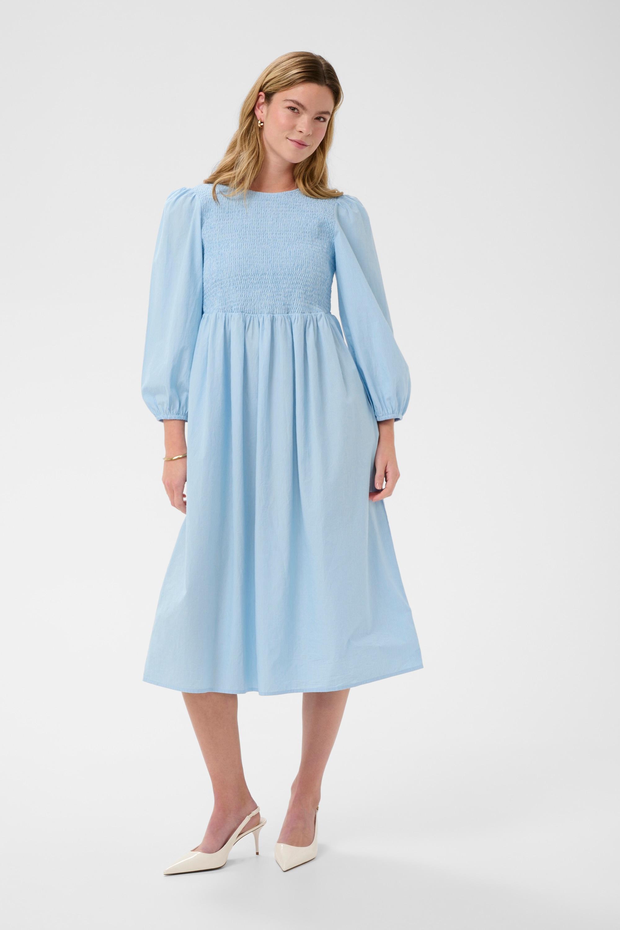 KAFFE Midikleid »Damen Kleid KAmona«
