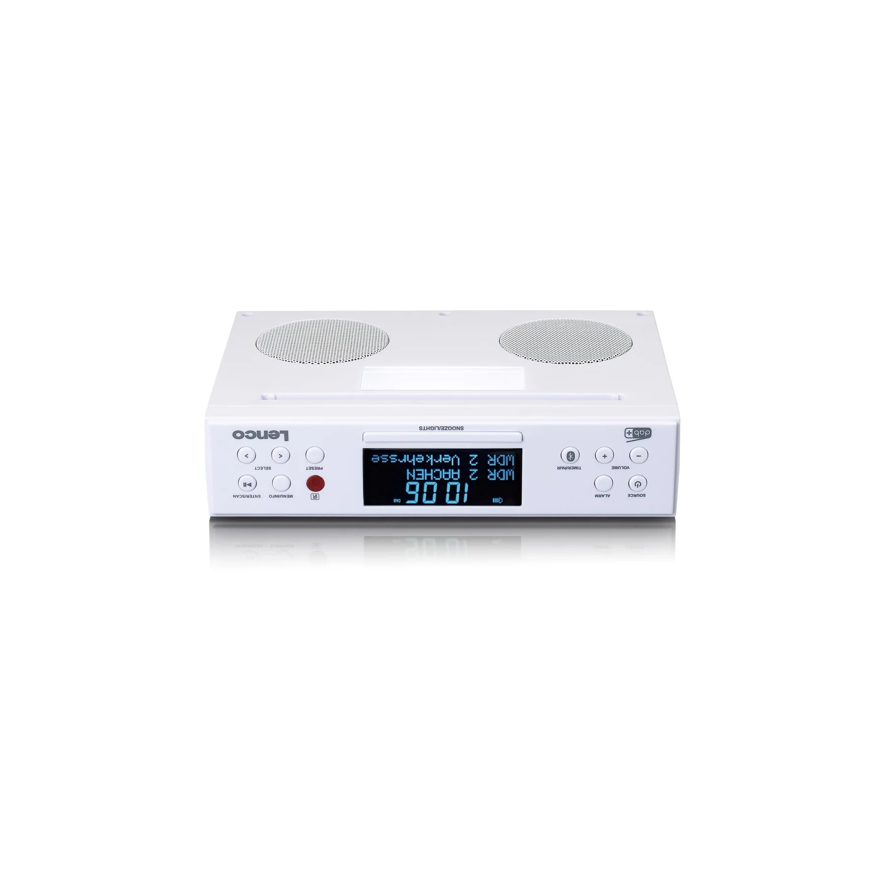 Lenco Küchen-Radio »KCR-190WH« (Bluetooth Digitalradio (DAB+) | FM-Tuner mit RDS ) DAB+/FM, Bluetooth, LED-Display und Timer