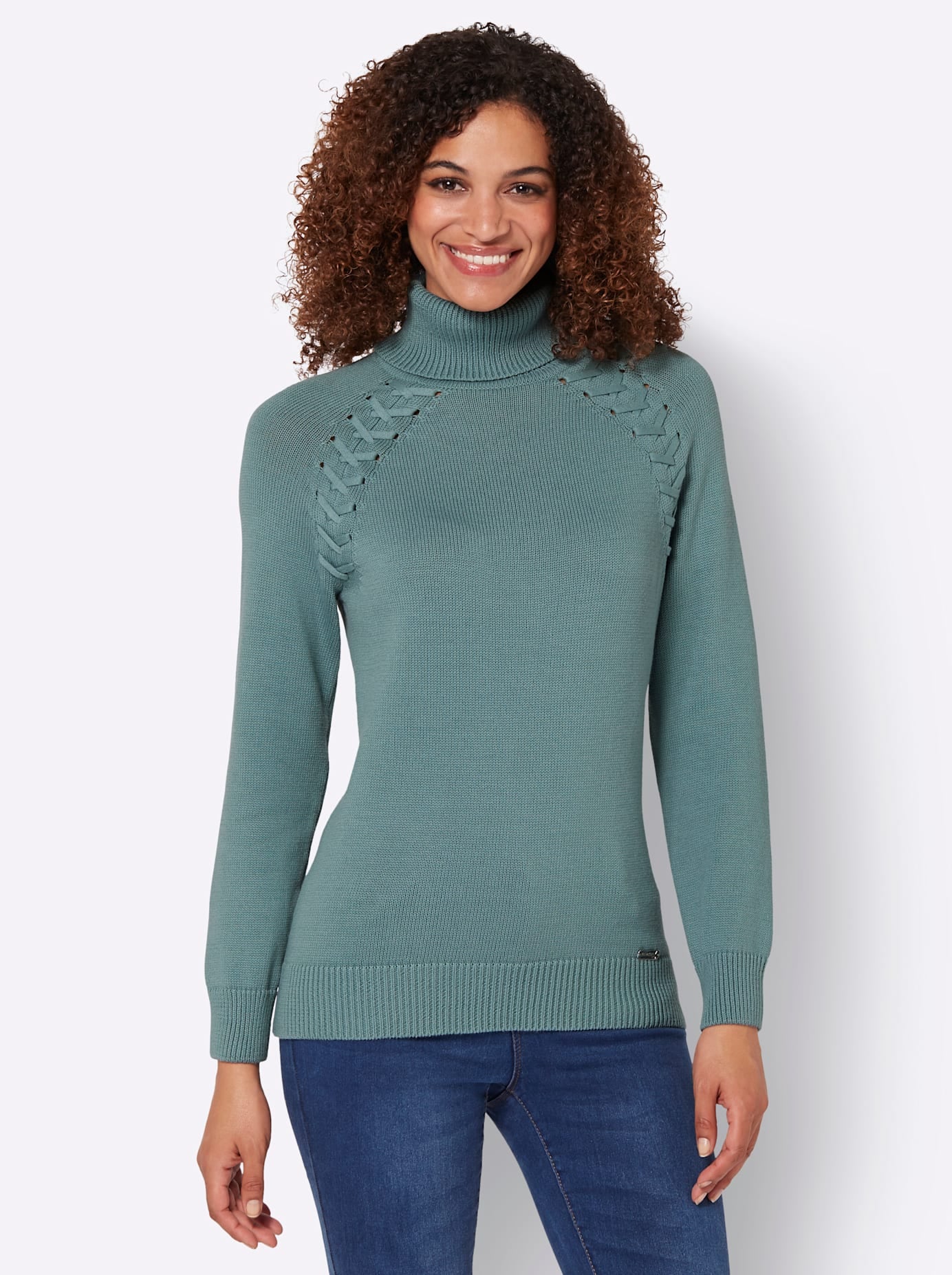 Casual Looks Rollkragenpullover »Pullover«