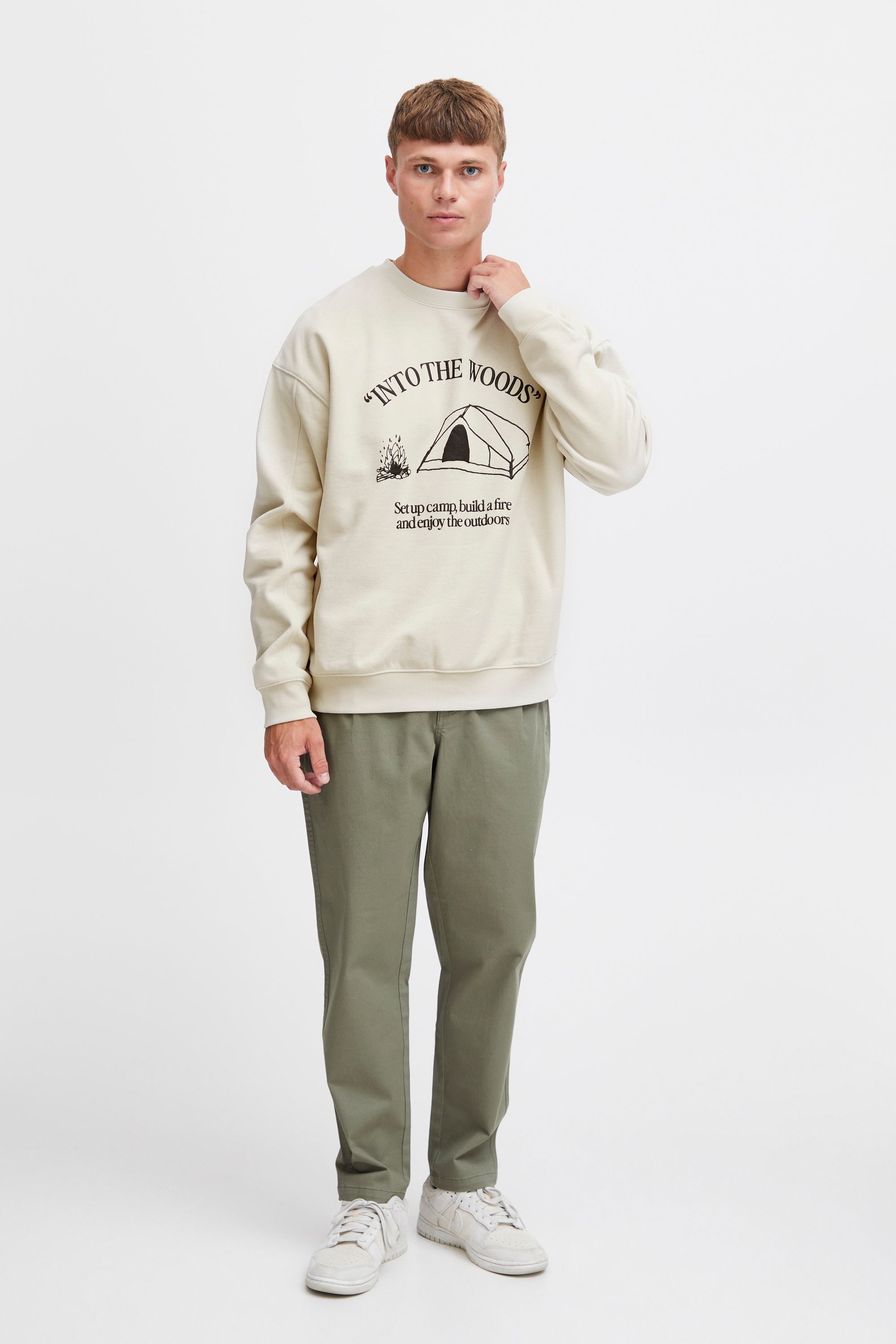 !Solid Longpullover »Sweatshirt SDHamad«