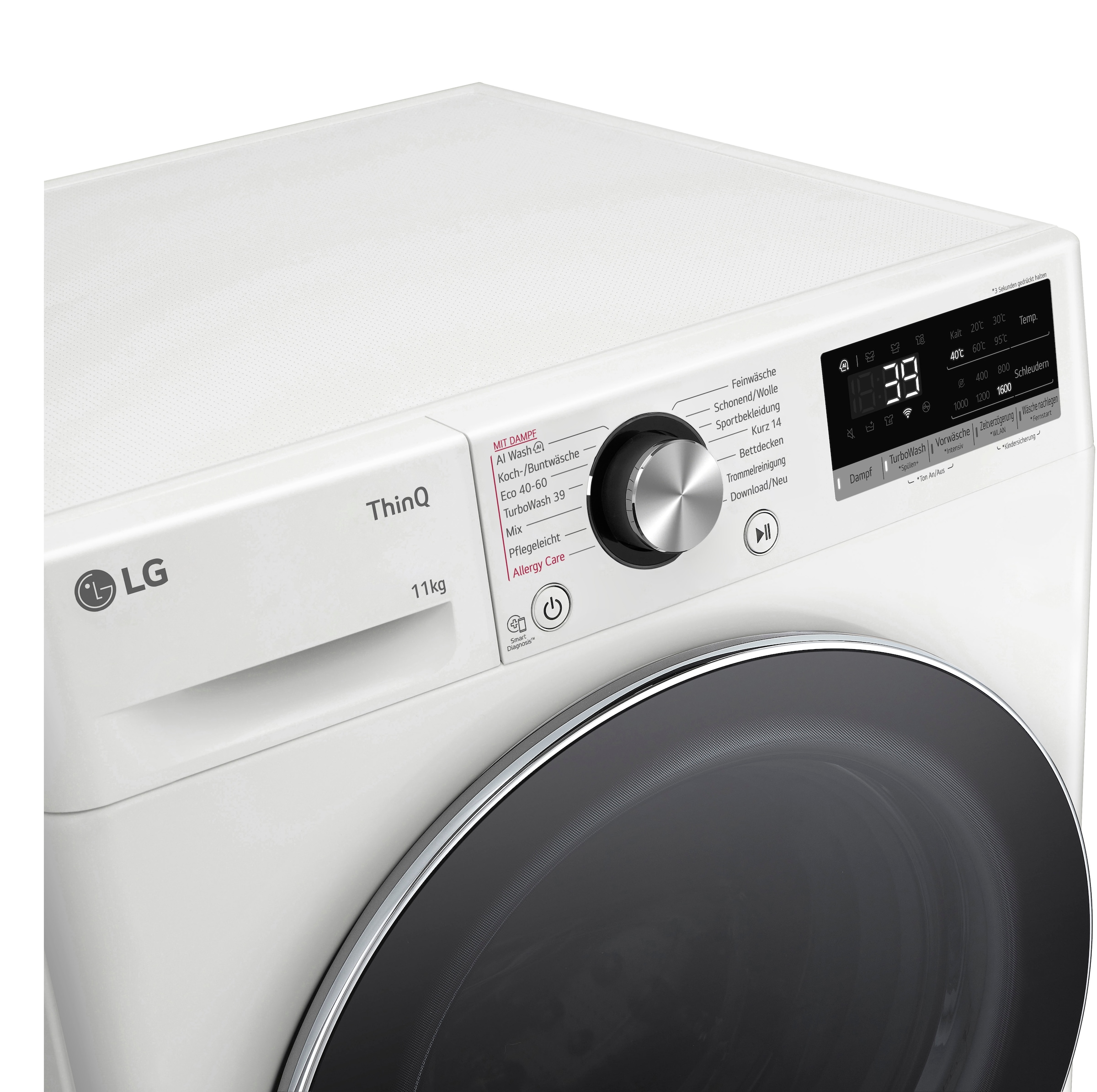 LG Waschmaschine Serie 7 »F6WR7012«, 11 kg, 1600 U/min, Steam Funktion