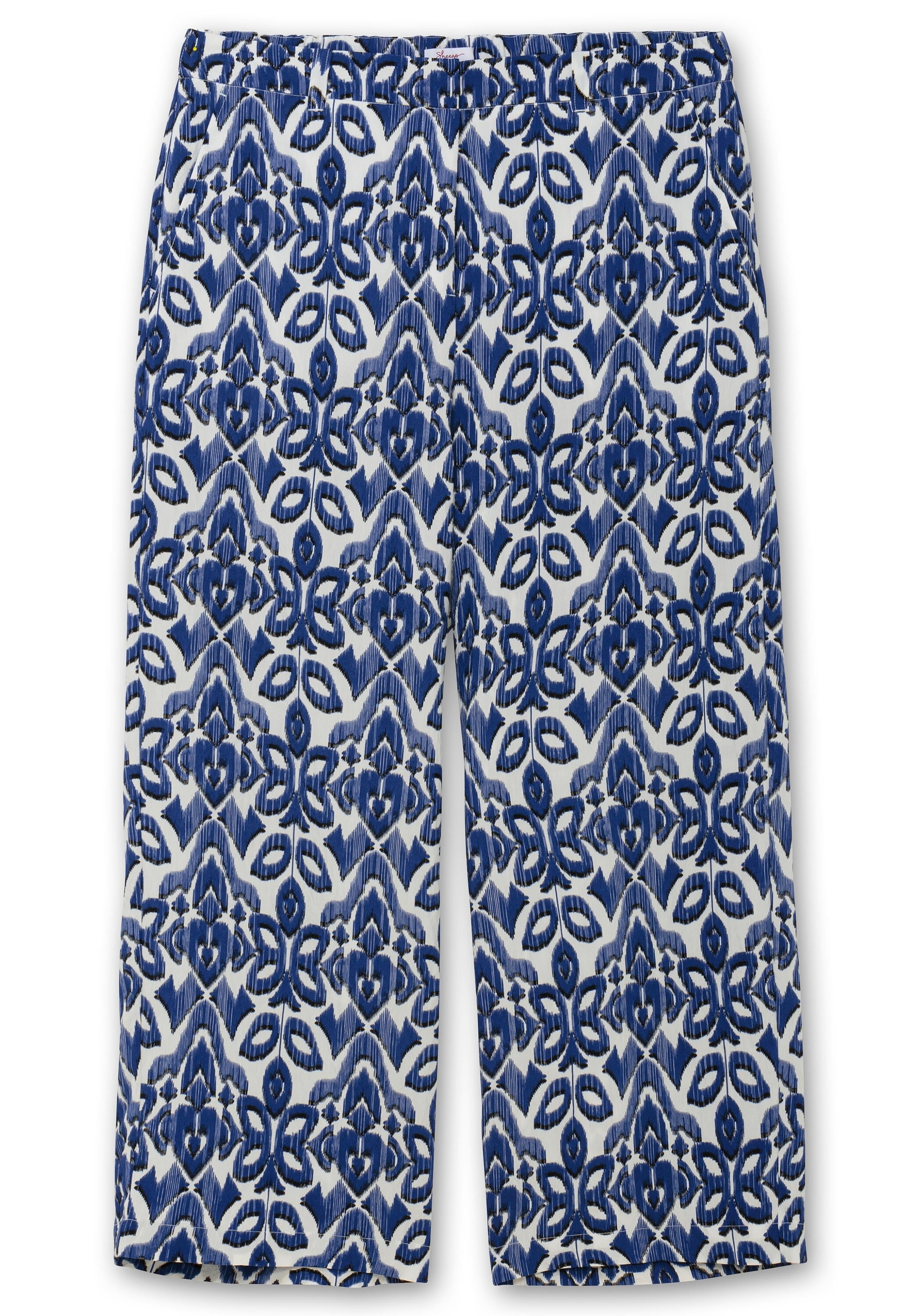 Sheego Stoffhose »Hose mit Teilgummibund«