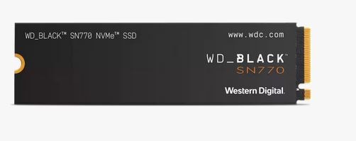 WD_Black Gaming-SSD »SN770 NVMe«, Formfaktor: M.2 2280