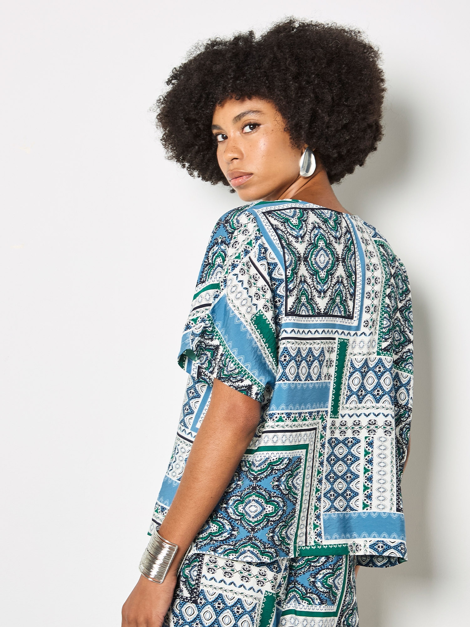Apricot Klassische Bluse »Bluse« mit Muster