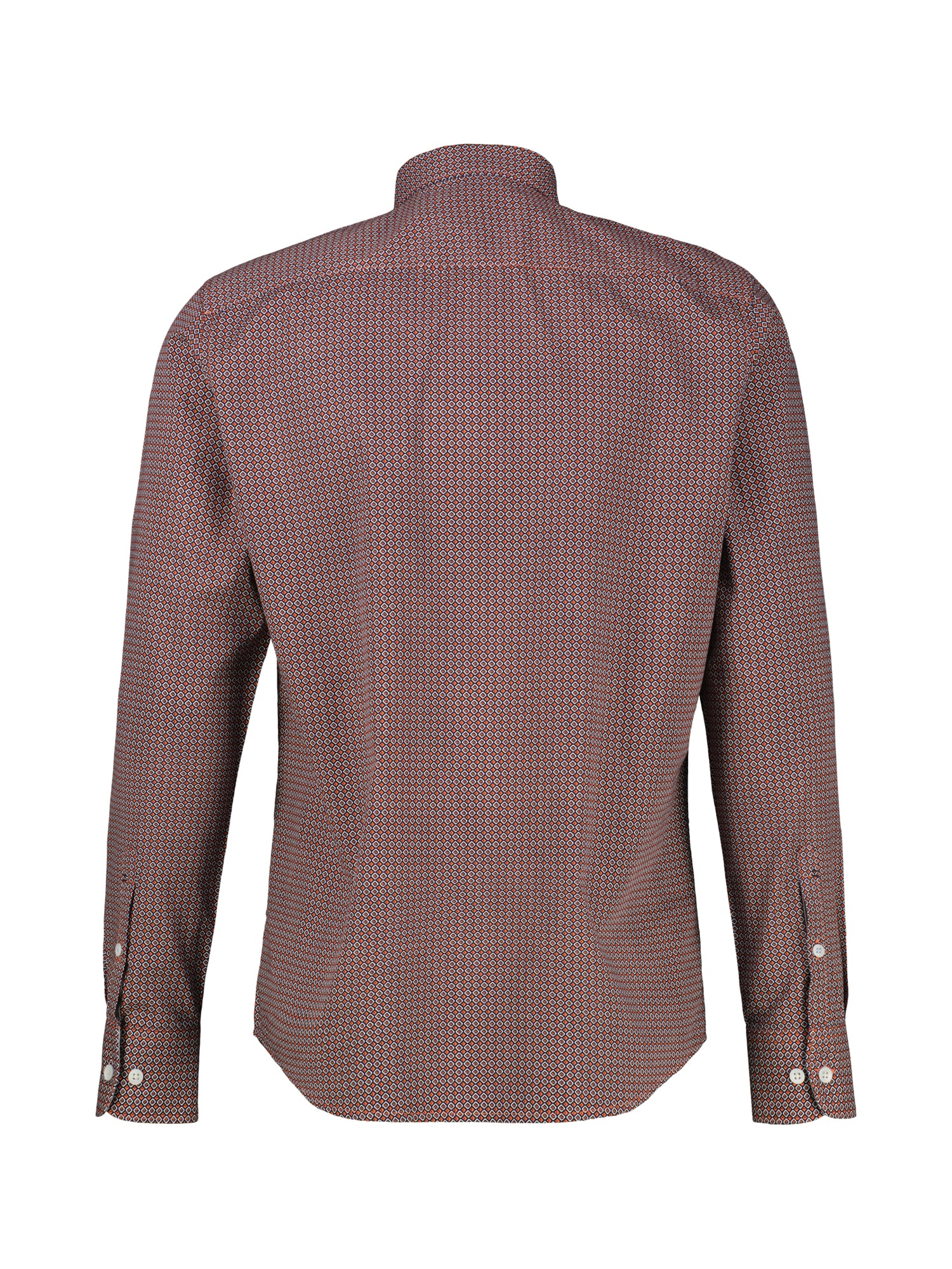 LERROS Langarmhemd »LERROS Langarmhemd mit Karomuster aus 100% Baumwolle«