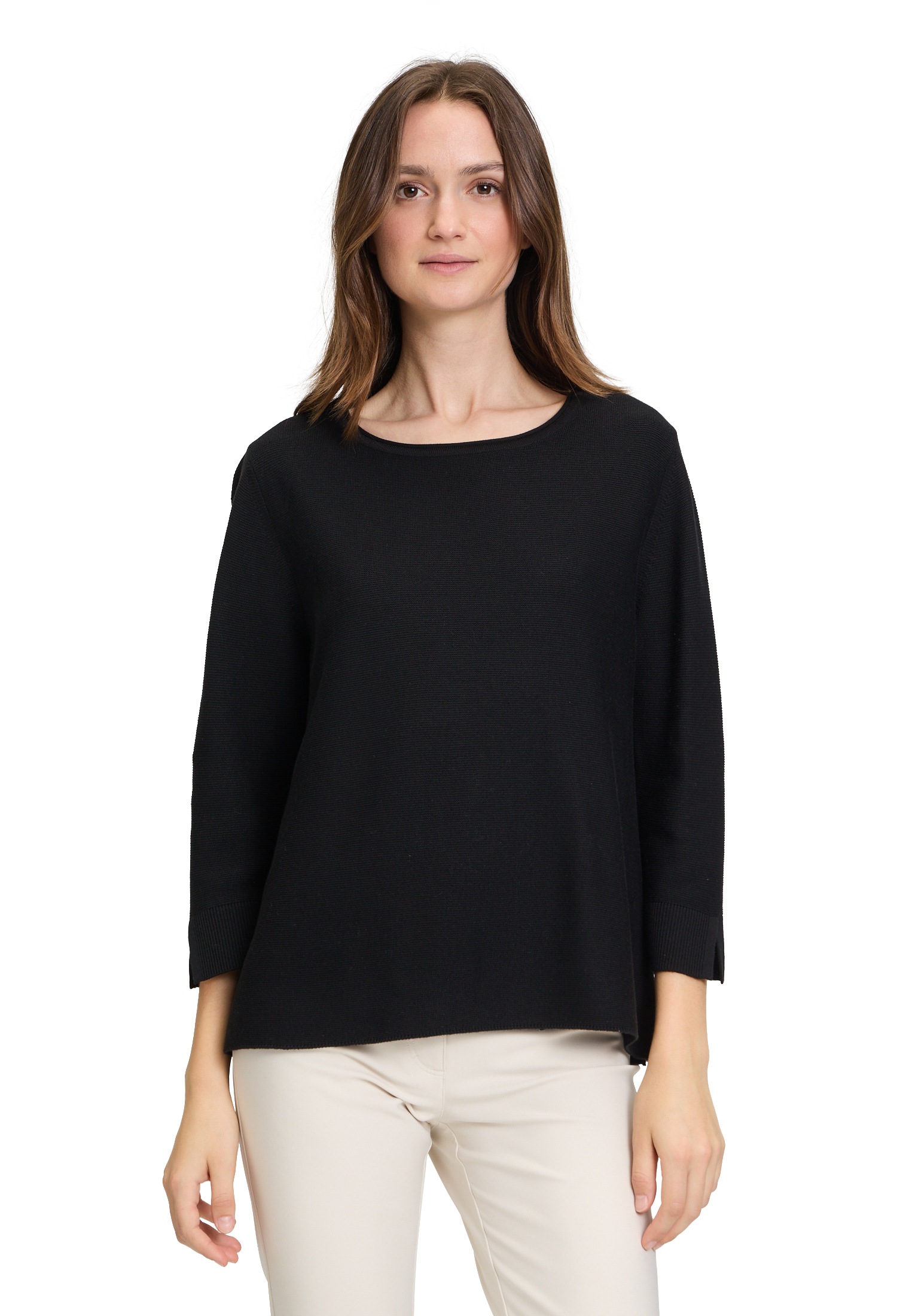 Betty Barclay Rundhalspullover »Feinstrickpullover mit Struktur«