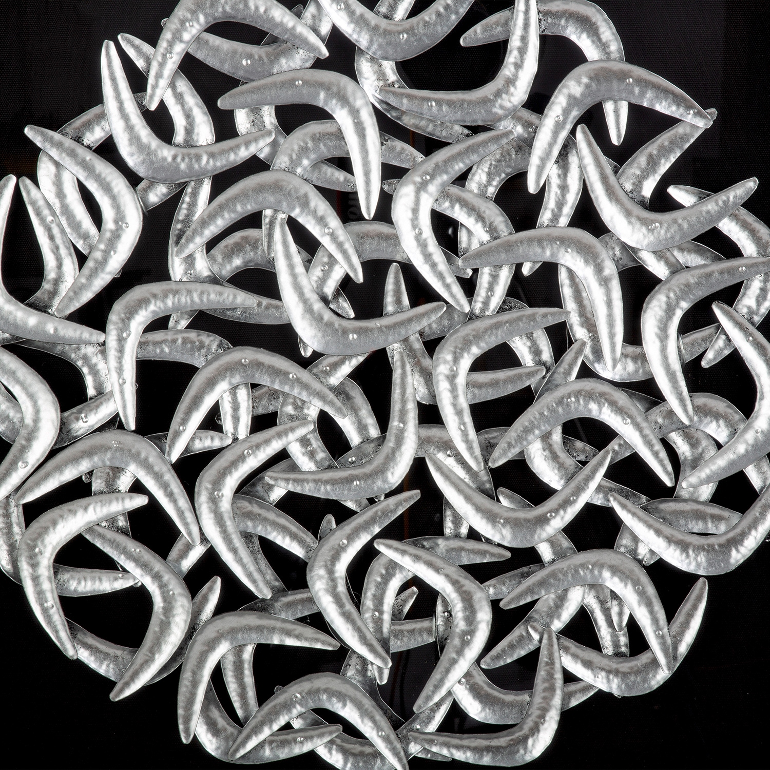 Casablanca by Gilde Bild mit Rahmen »Bild quadratisch Salerno schwarz H. 60 cm« 1 Stk. tlg.