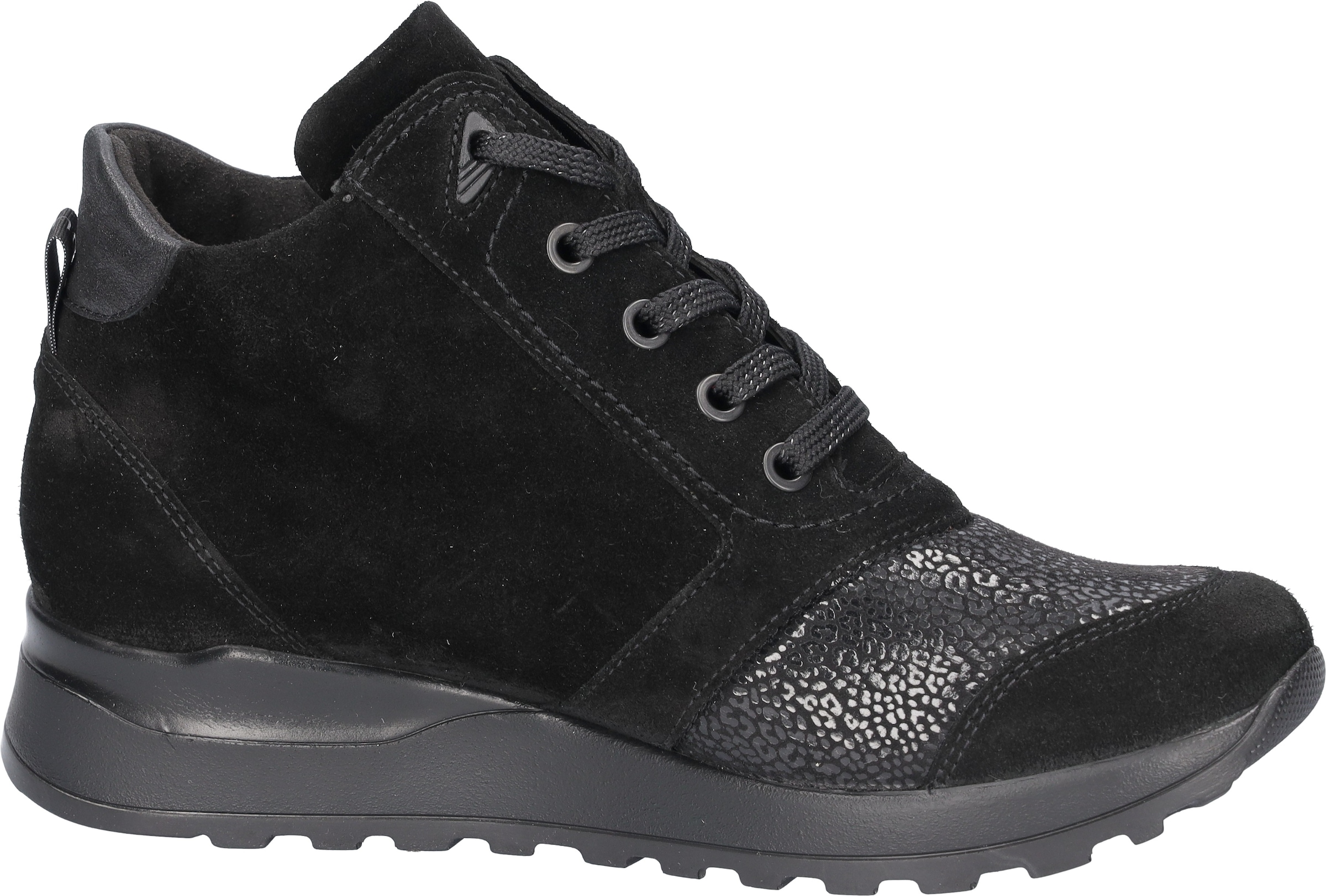 Waldläufer Schnürboots »HIROKO Soft«, Keilboots, Komfortschuh, Bequemschuh mit Orthotritt, G-Weite