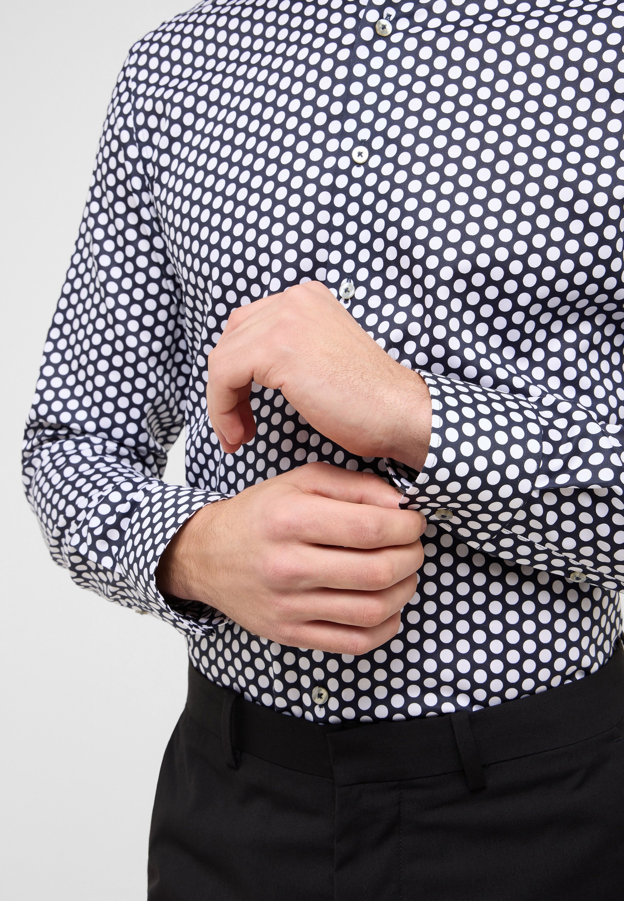 Eterna Langarmhemd »SLIM FIT« NON IRON (bügelfrei)