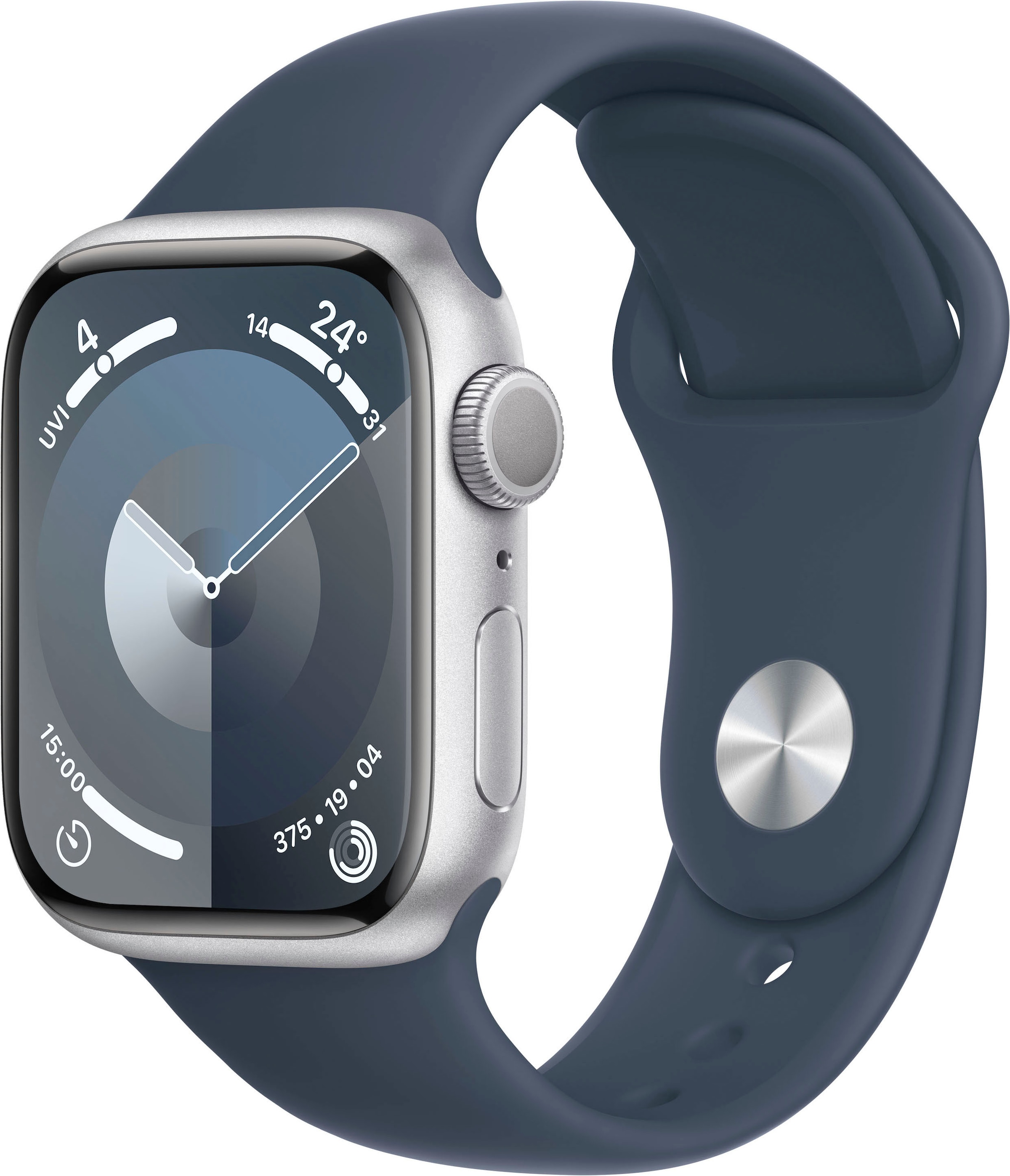 Smartwatch »Watch Series 9 GPS Aluminium 41mm S/M«, (Watch OS 10 Sport Band)