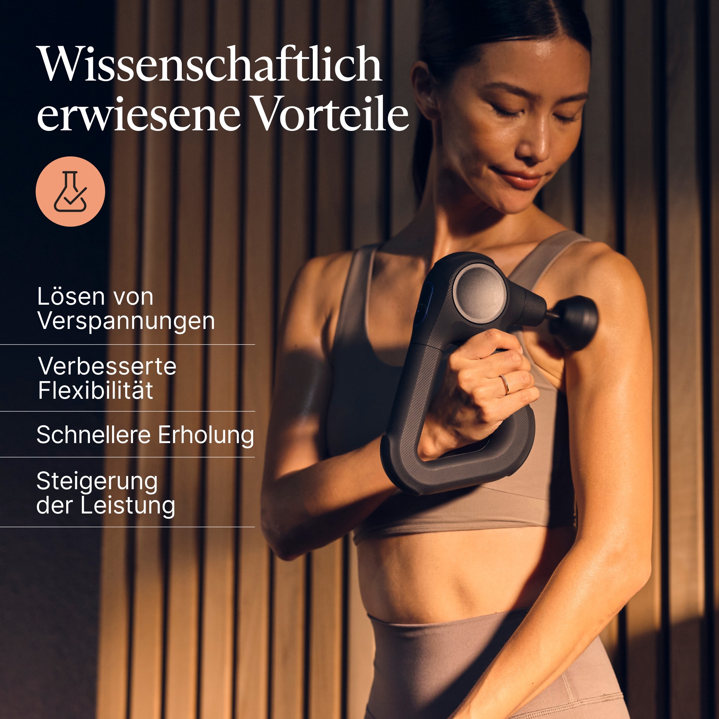Therabody Massagepistole »Theragun Prime (6.Generation), robusten, stoßfesten Design« Schmerzen lindern, Flexibilität & Leistung steigern, Regeneration