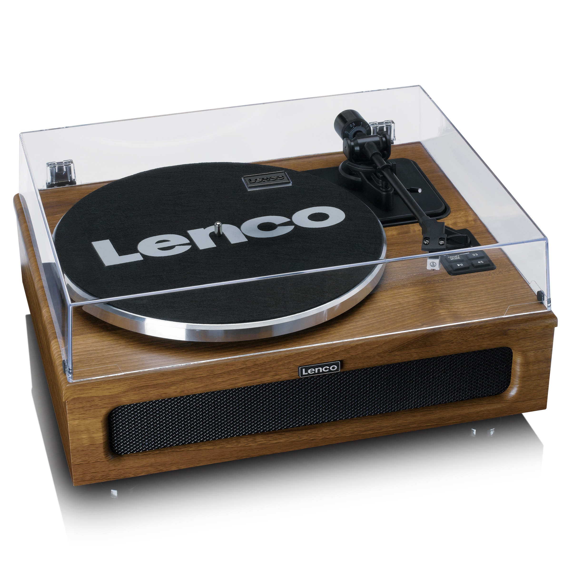 Lenco Plattenspieler »LS-410WA«, Lautsprecher integriert, Bluetooth, Walnuss-Finish