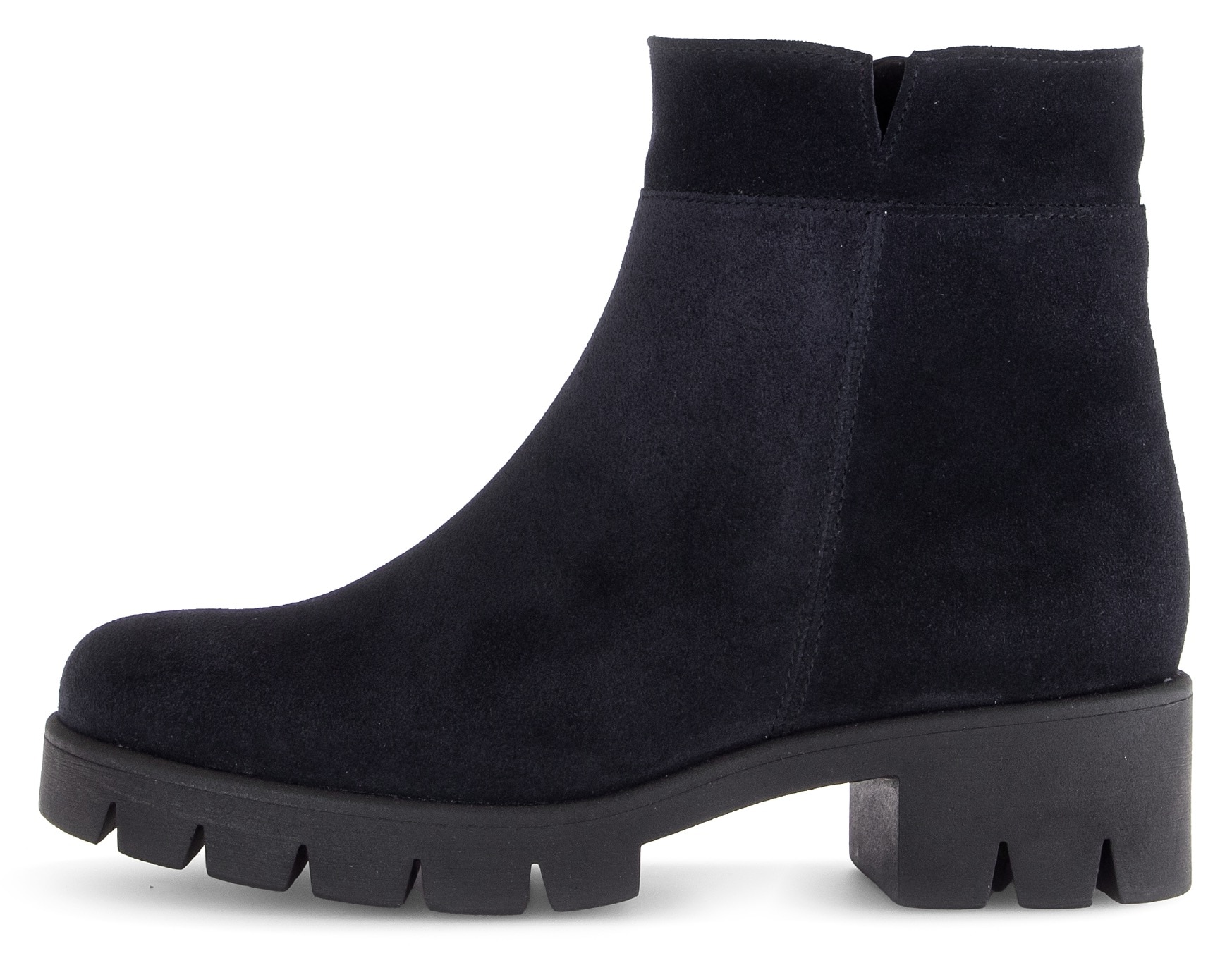 Gabor Stiefelette, Blockabsatz, Boots, Chunky-Boots mit Innenreißverschluss