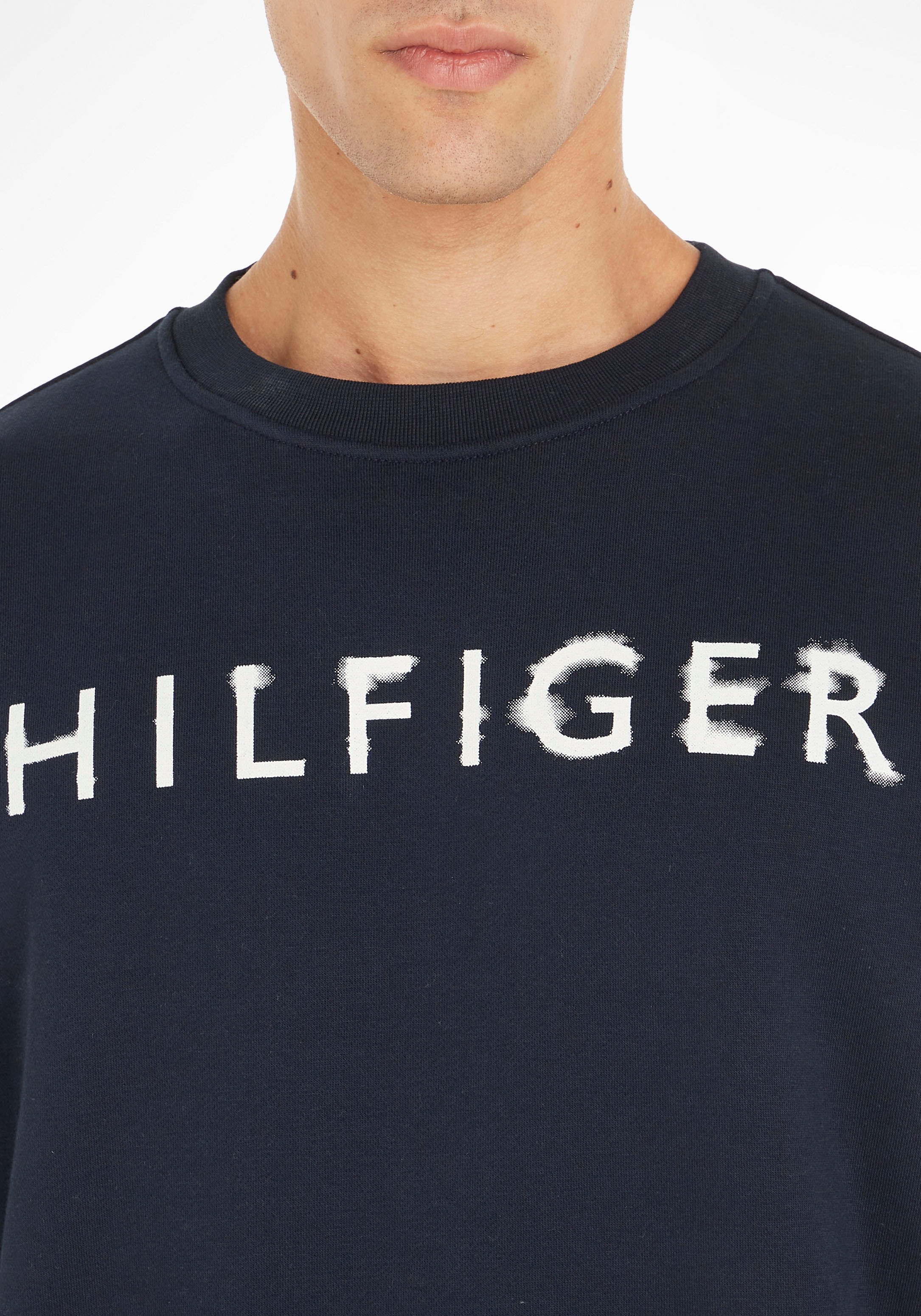Tommy Hilfiger Sweatshirt »HILFIGER INK CREWNECK« online bestellen bei OTTO
