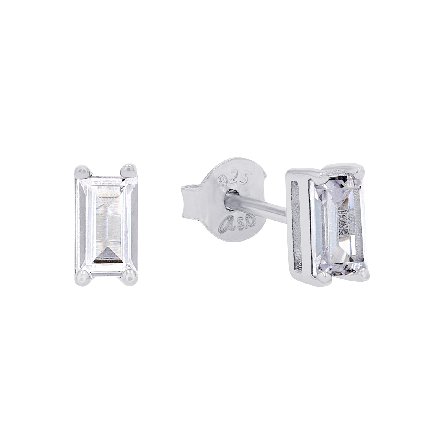 s.Oliver Paar Ohrstecker »mit abnehmbaren Einhängern« mit Zirkonia (synth.) - mit Muschelkernperle